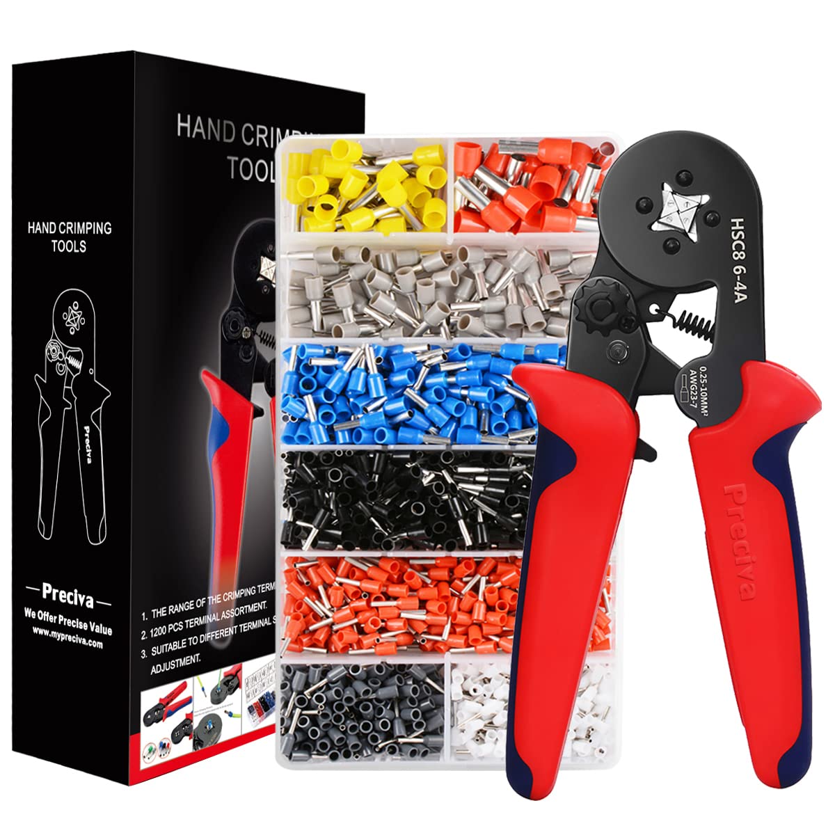 Crimpzangen-Set, Set – 1200 Stück