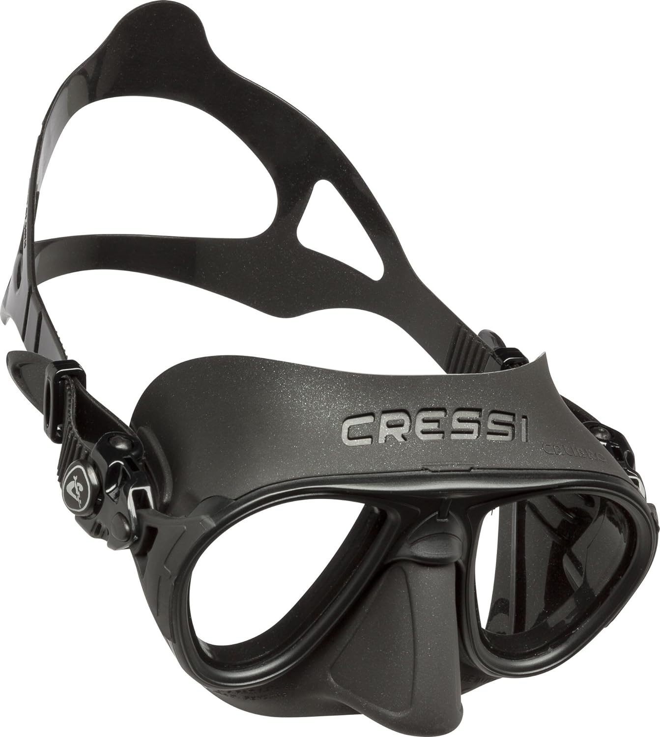 Calibro Tauchmaske, Schwarz/Schwarz