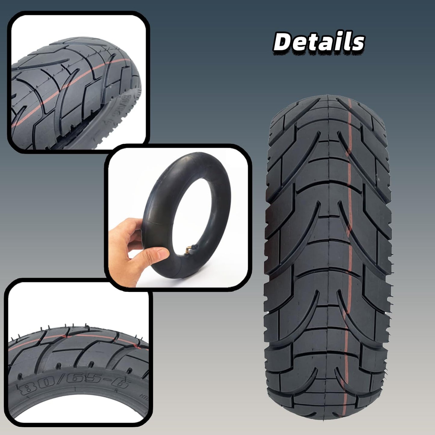 10 Zoll E-Scooter Off-Road Reifen