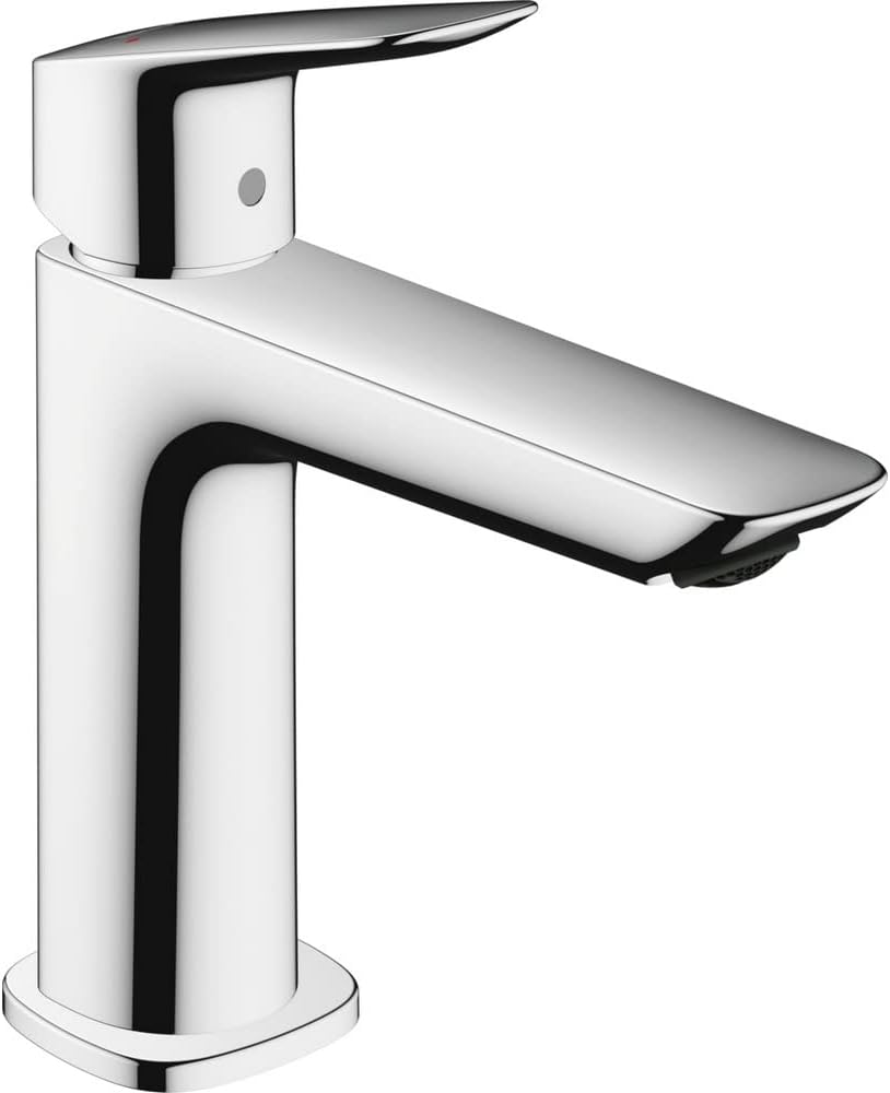 Logis Waschtischarmatur, Chrom Auslaufhöhe 110mm ohne Ablauf