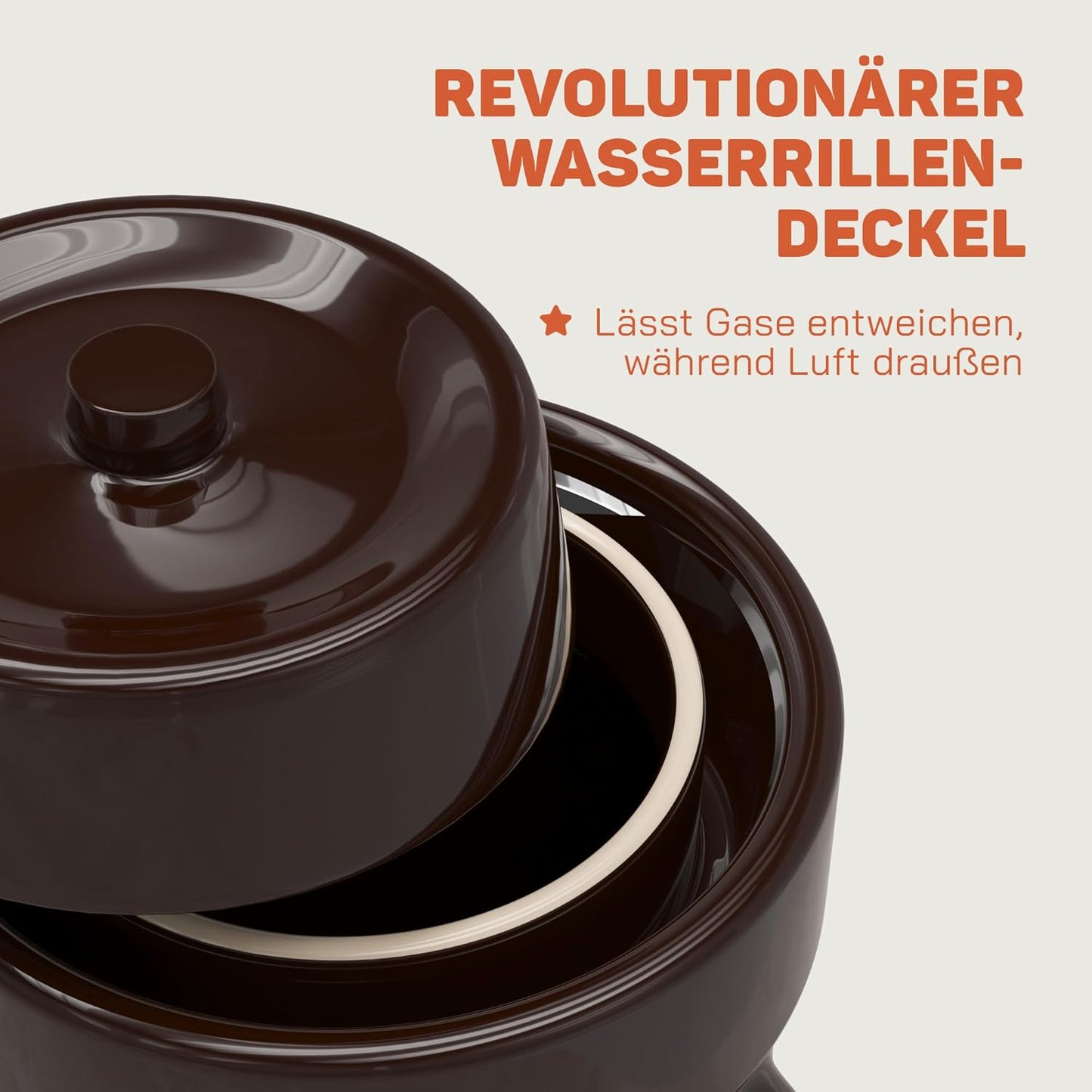 Gärtopf zum Einlegen & Fermentieren