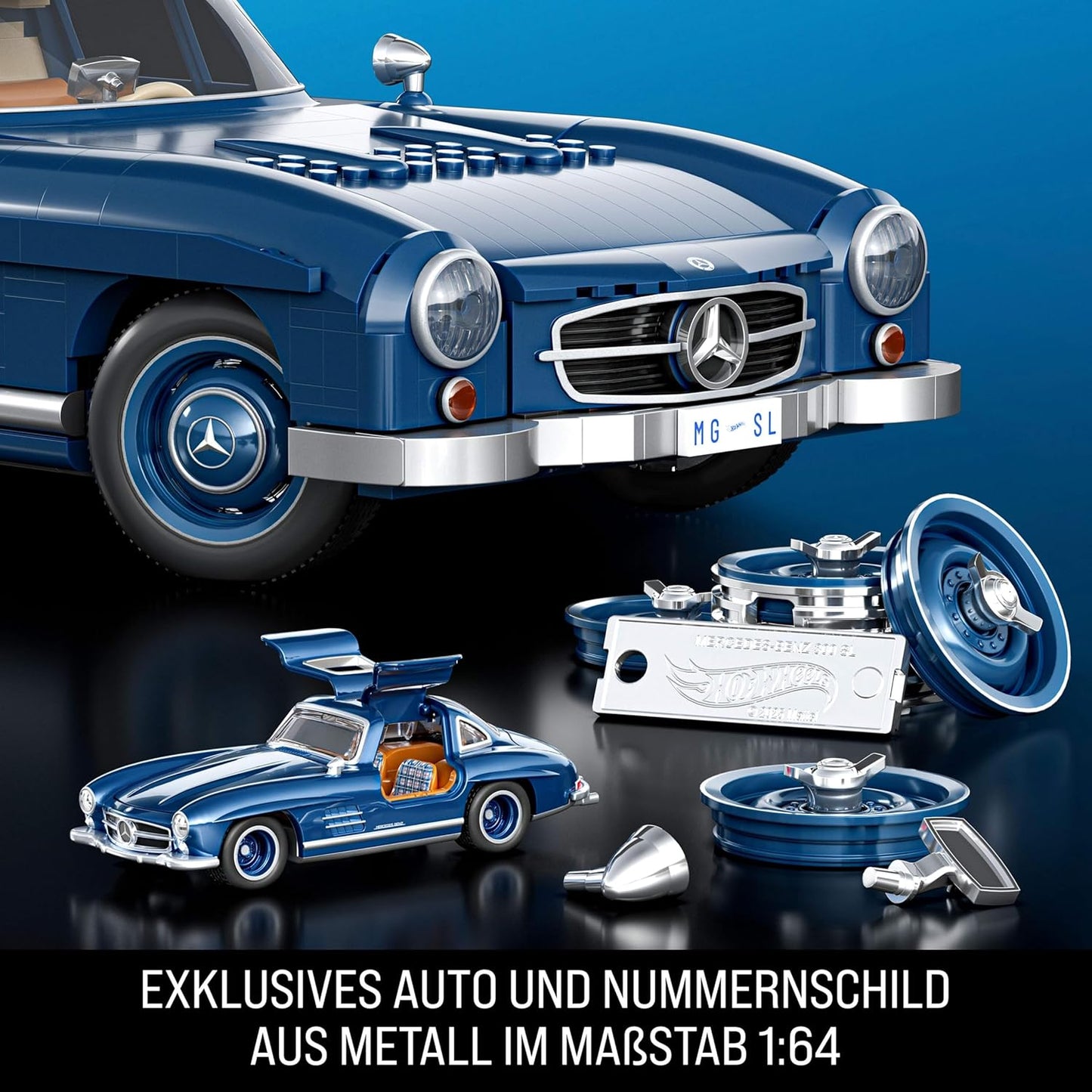Hot Wheels Bauset: Mercedes-Benz 300 SL