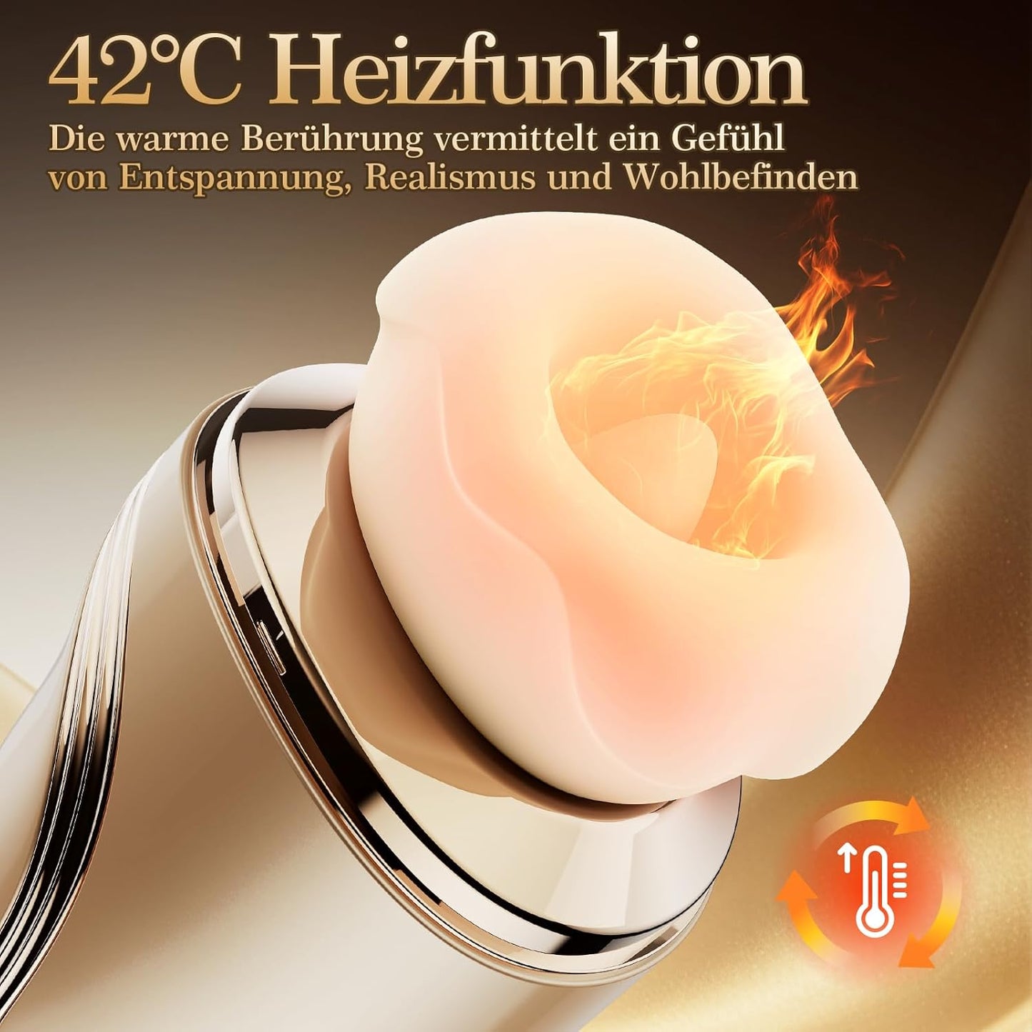 5-in-1 Vibrator mit App-Steuerung und Heizfunktion