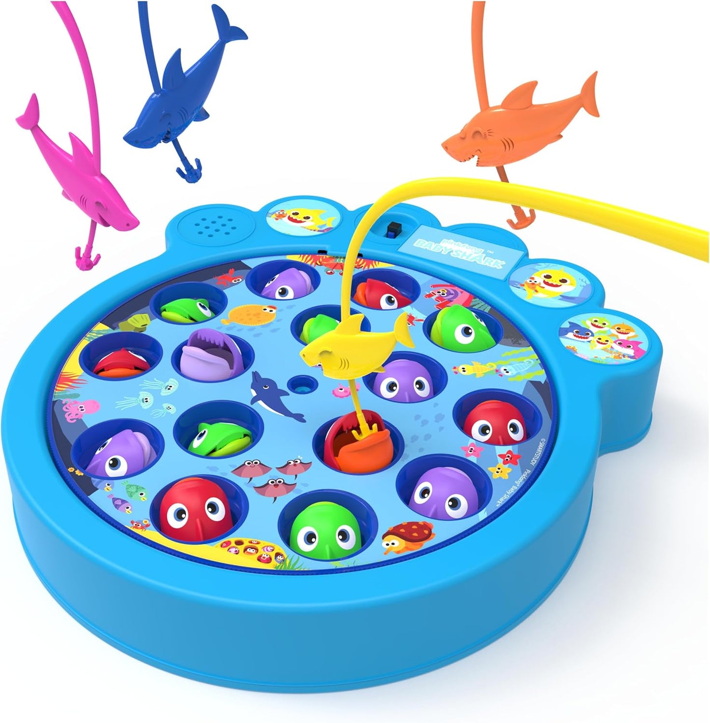 Let's Go Hunt-Angelspiel mit Baby Shark-Song