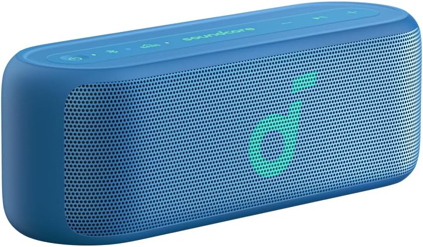 Tragbarer Bluetooth-Lautsprecher, blue