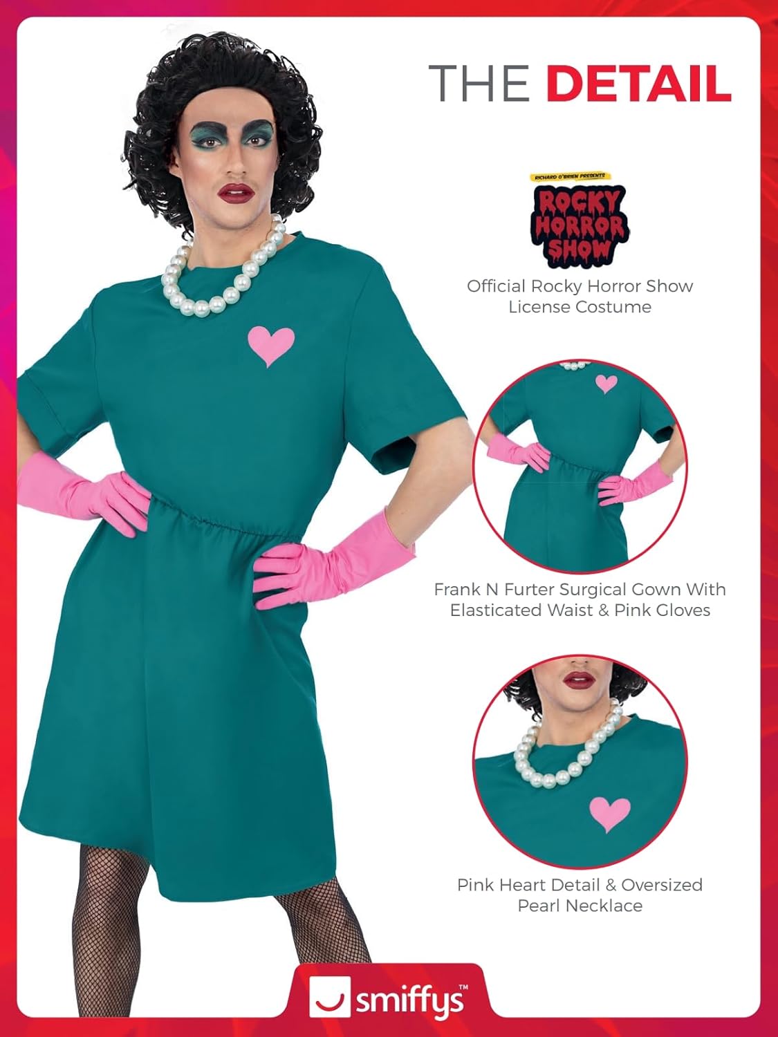 Dr. Frank N. Furter Kostüm, Large (Chest 42-44)