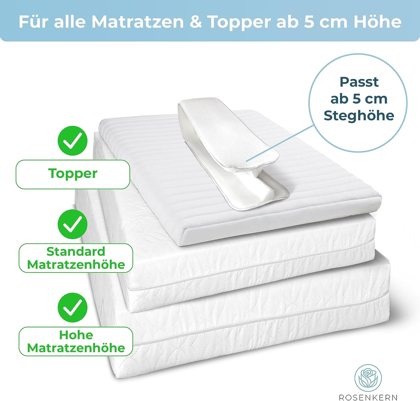 Liebesbrücke für Matratzen