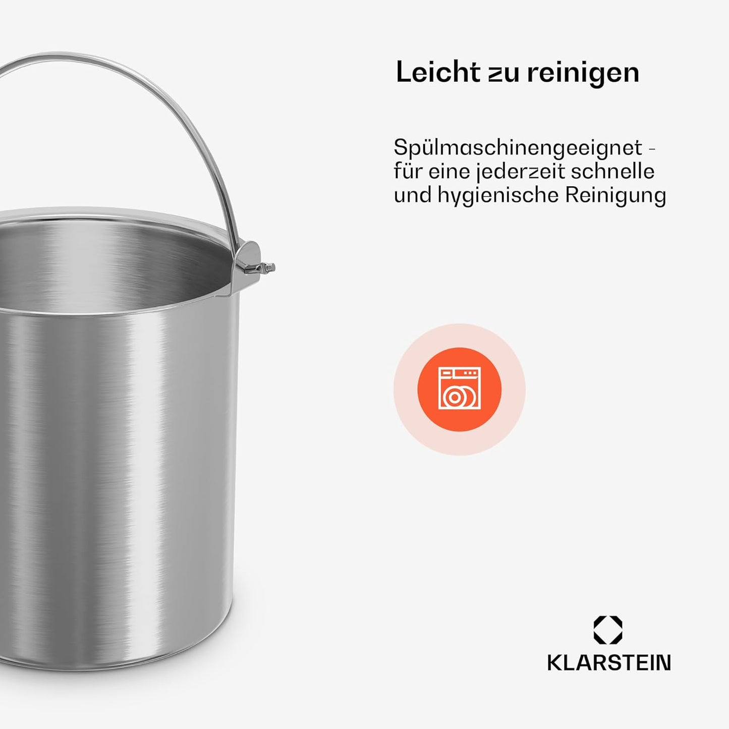 Eisbehälter für FrostFusion Speiseeismaschine 10048003, 1L Behälter