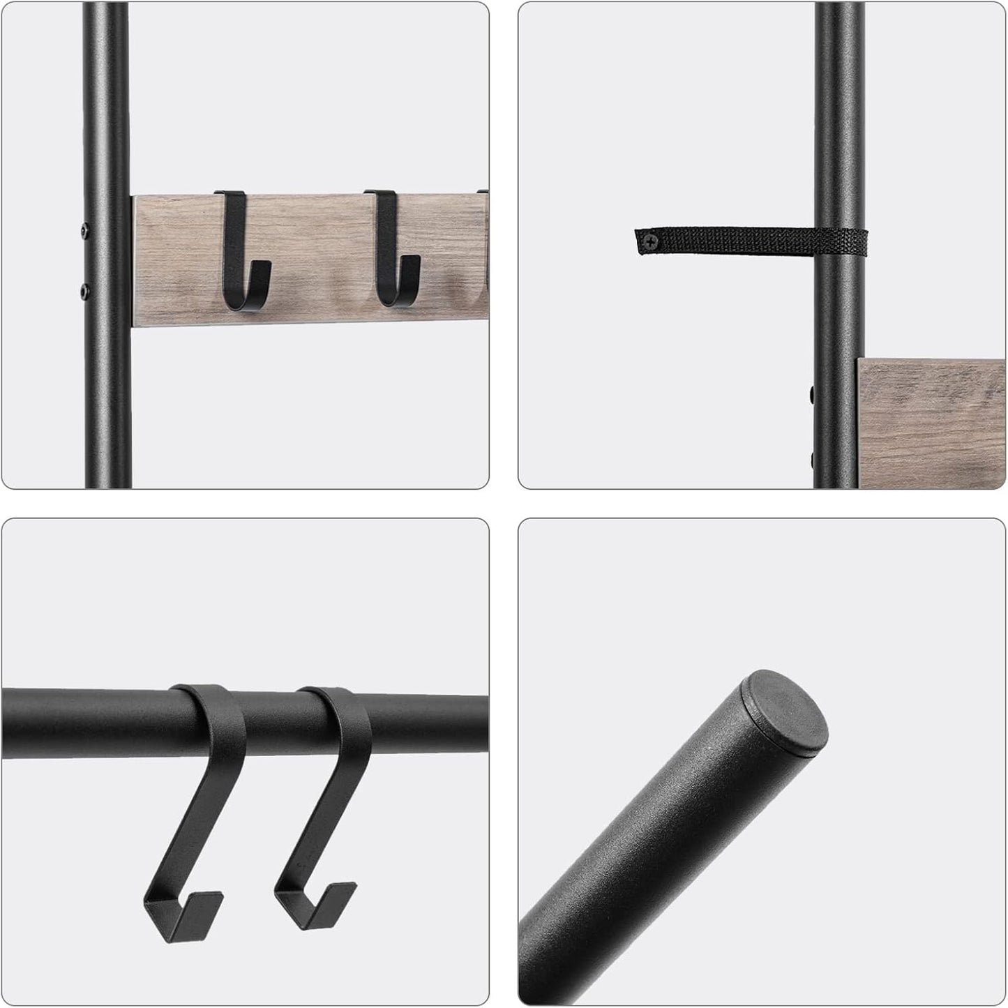 Handtuchleiter mit 5 Haken