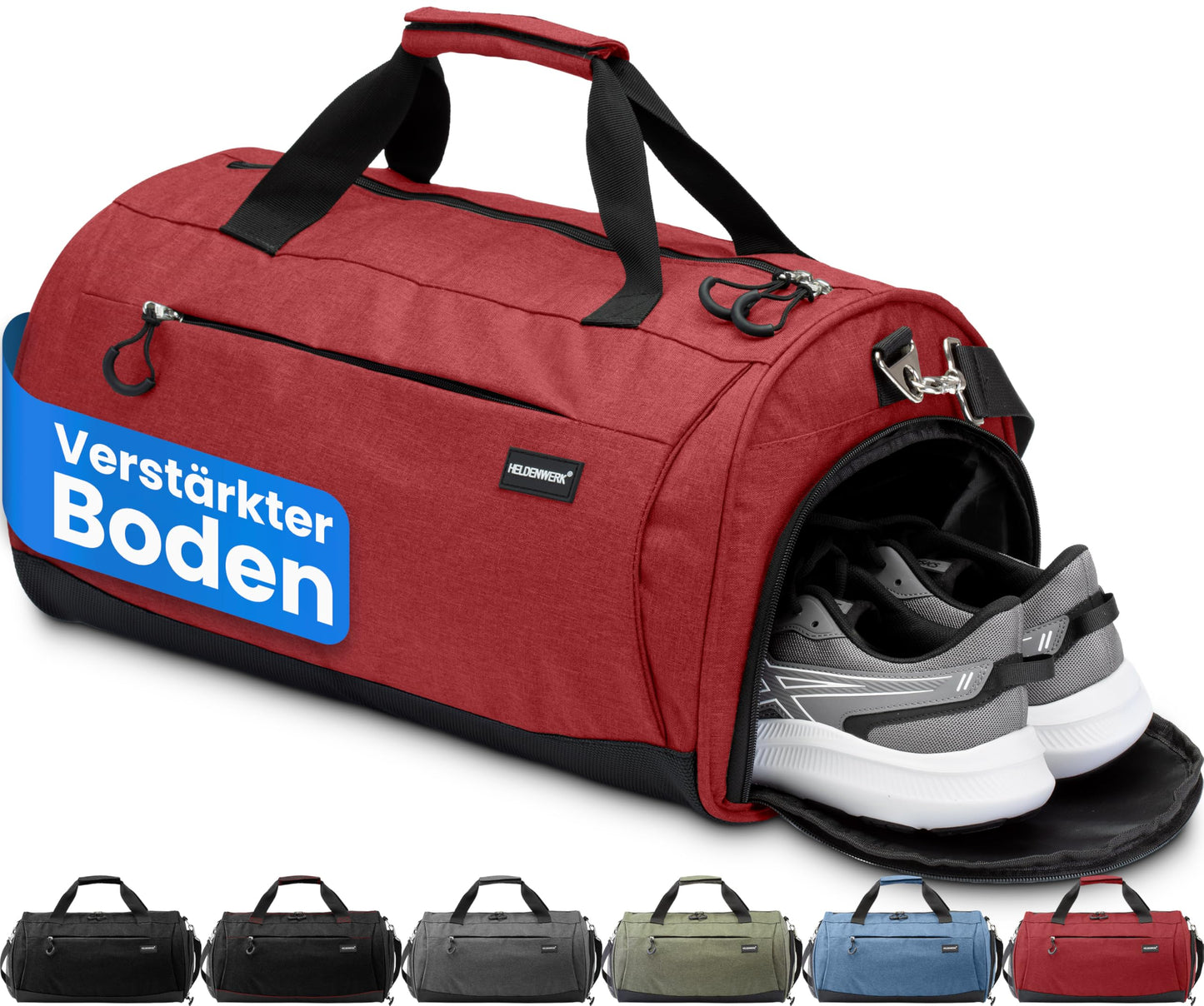 Sport- und Reisetasche mit Schuh- und Nassfach, Rosé 48 x 26 x 25 cm (Small 30L)