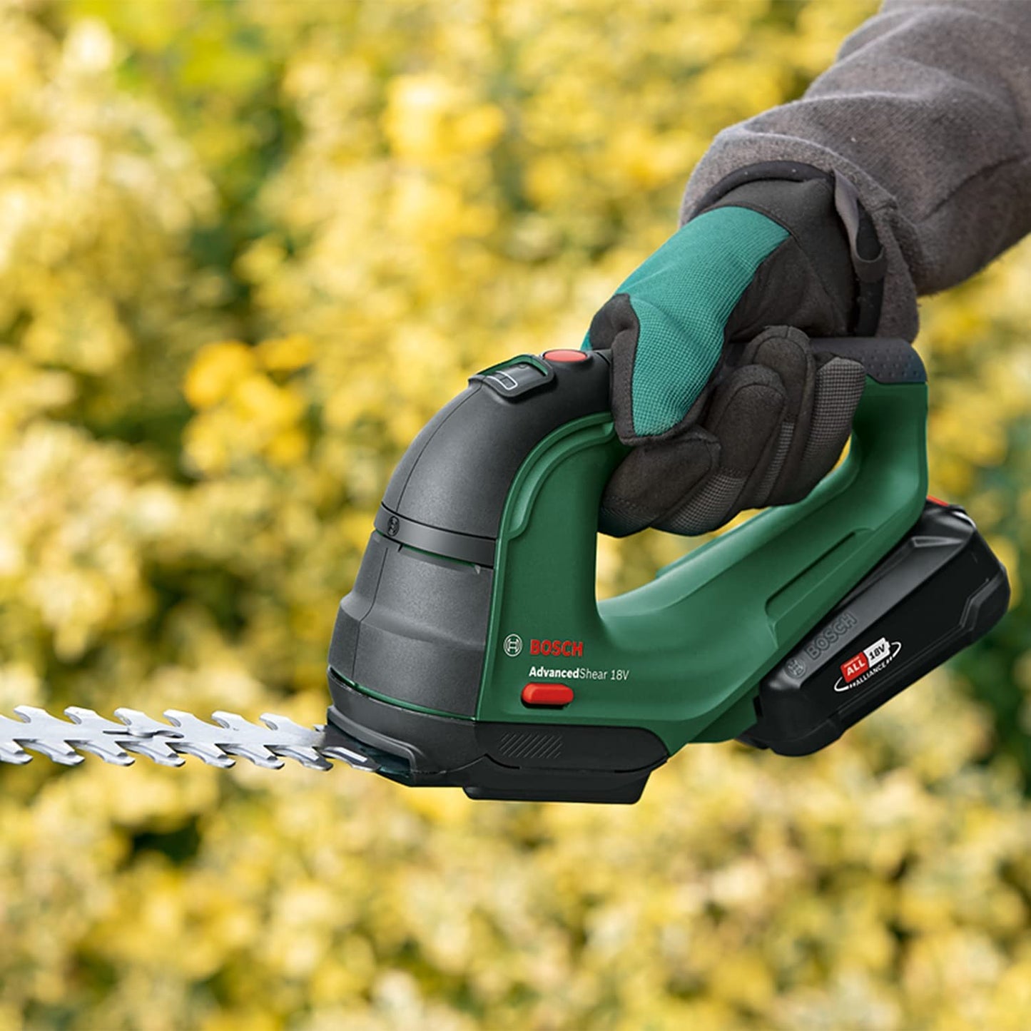 Akku-Strauch und Grasschere Advancedshear 18-10 Solo, Grasschere 18 Volt | Ohne Akku