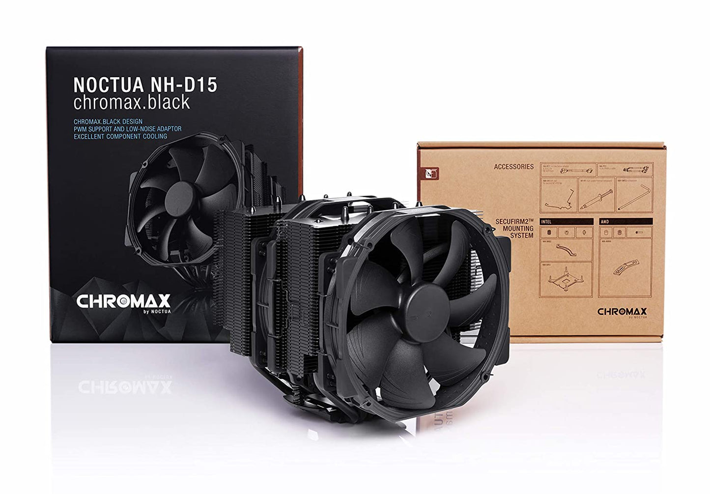 NH-D15 chromax.black, CPU-Kühler, Single