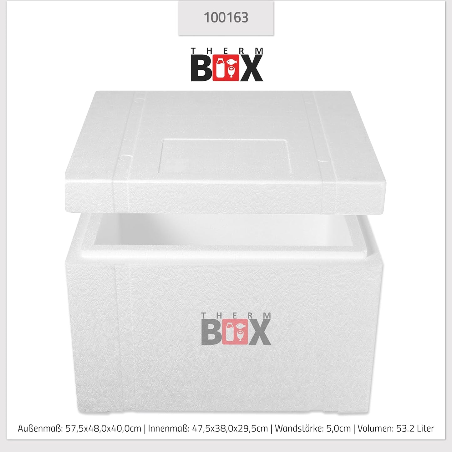 Warmhaltebox, 53W / 53,2L Weiss