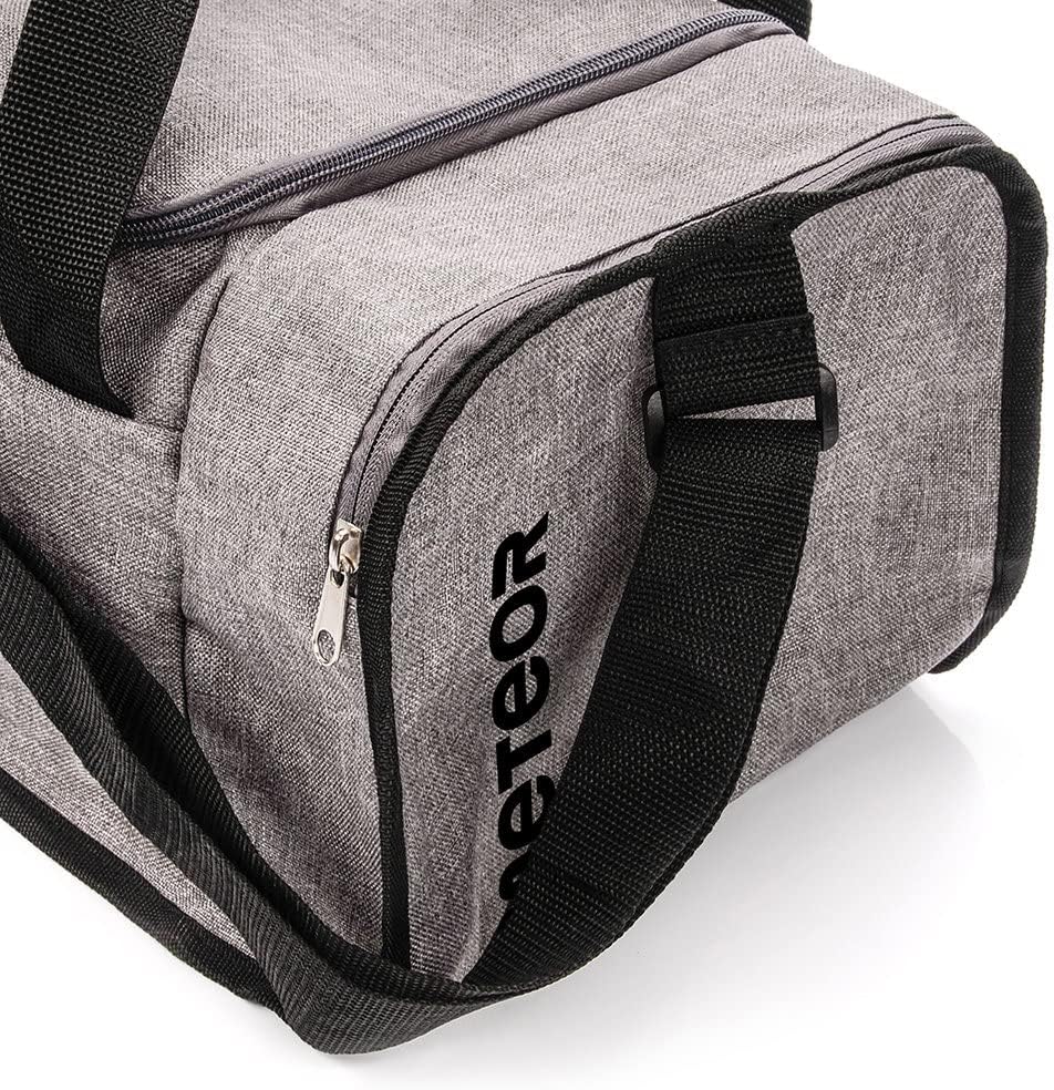 Sporttasche, 20 L Grau Melange / Schwarz