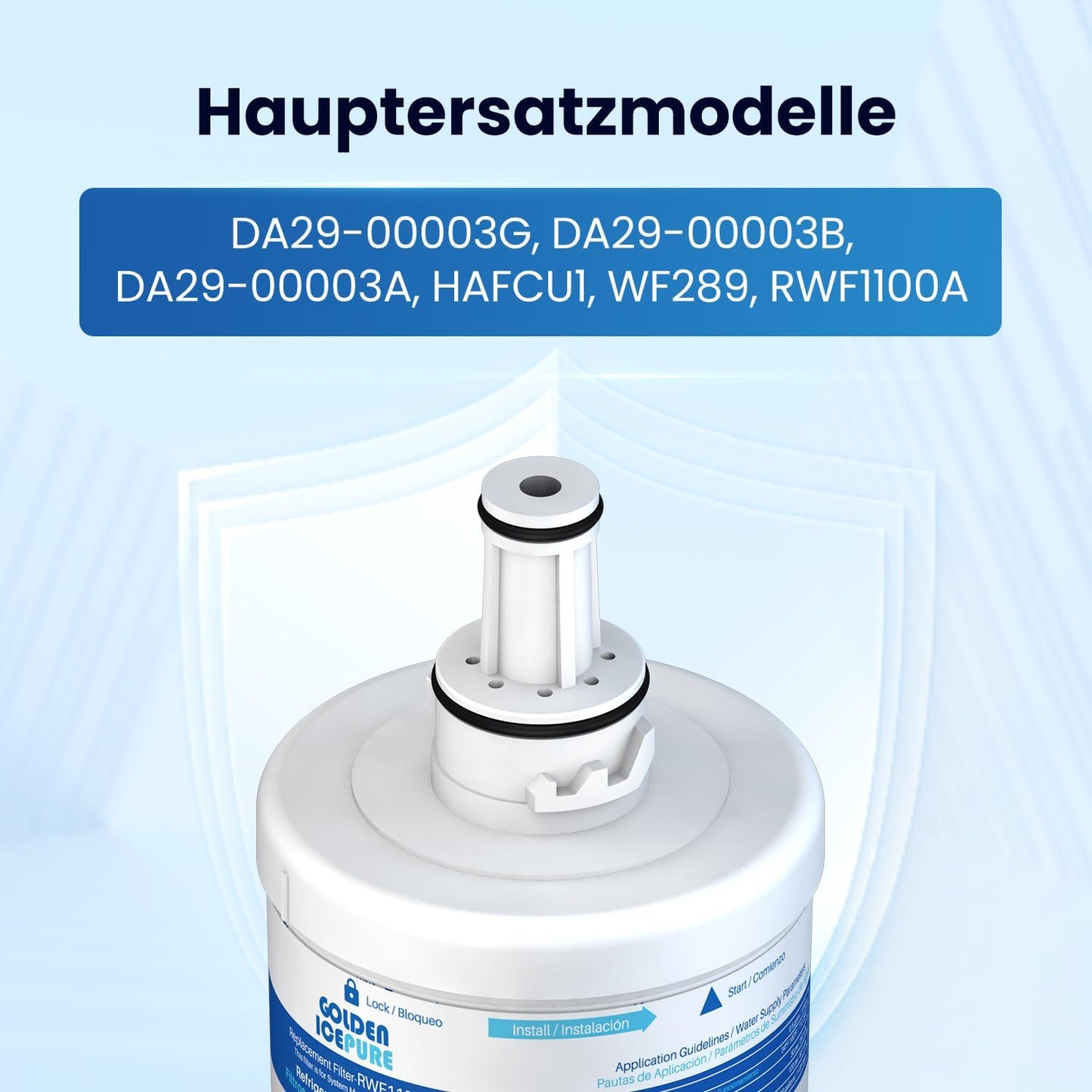 Kühlschrank Wasserfilter-Set, 3 Count (Pack of 1)