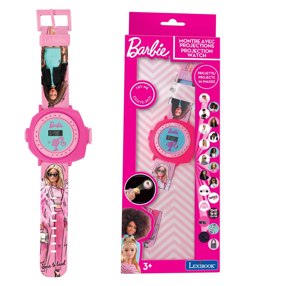Barbie - Digital Projection Watch, Barbie