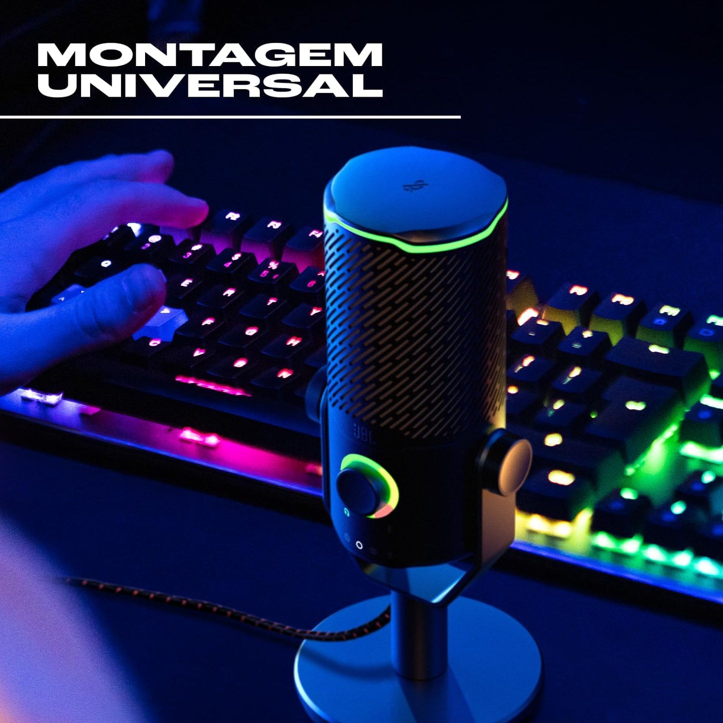 Quantum Stream Studio USB-Mikrofon für Streaming & Gaming