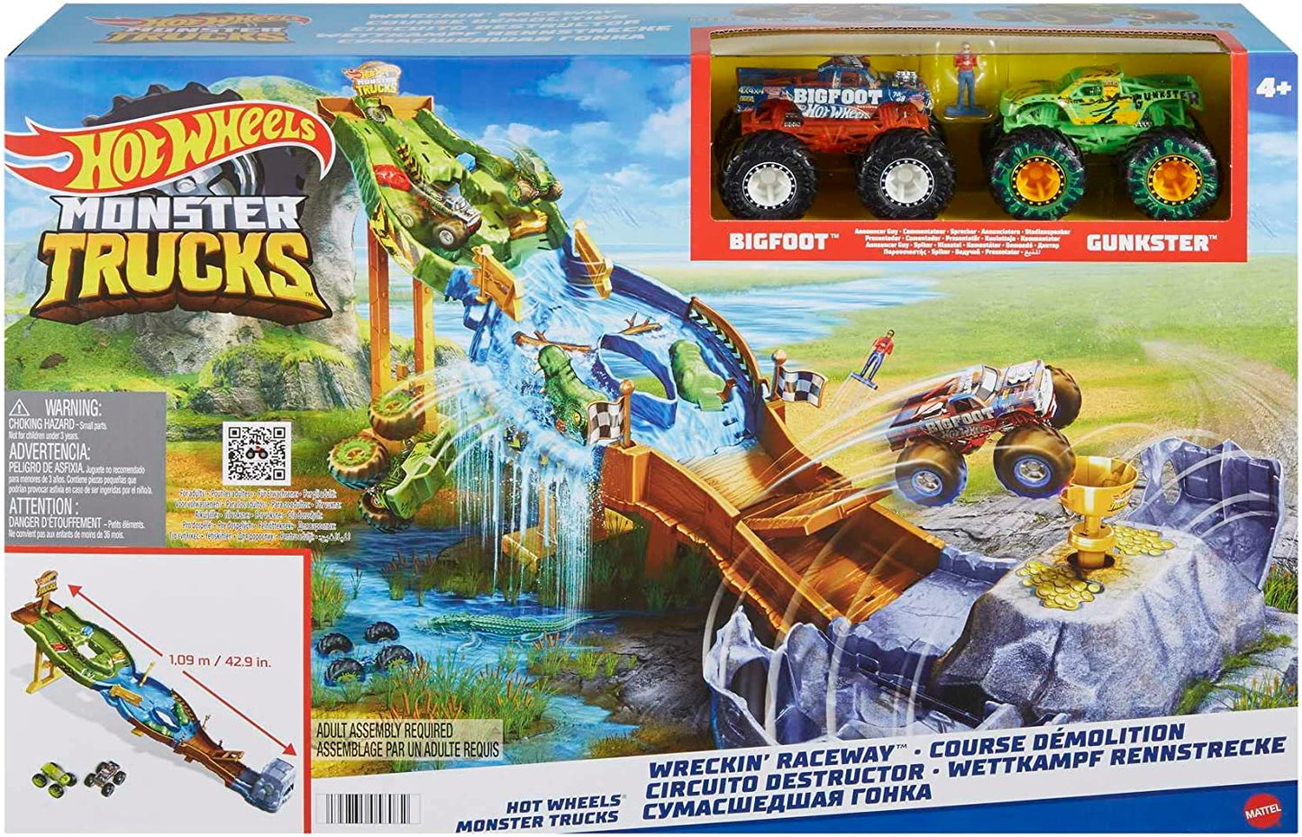 Monster Trucks Wettkampf Rennstrecke, Rennbahn, Wettkampf-rennstrecke