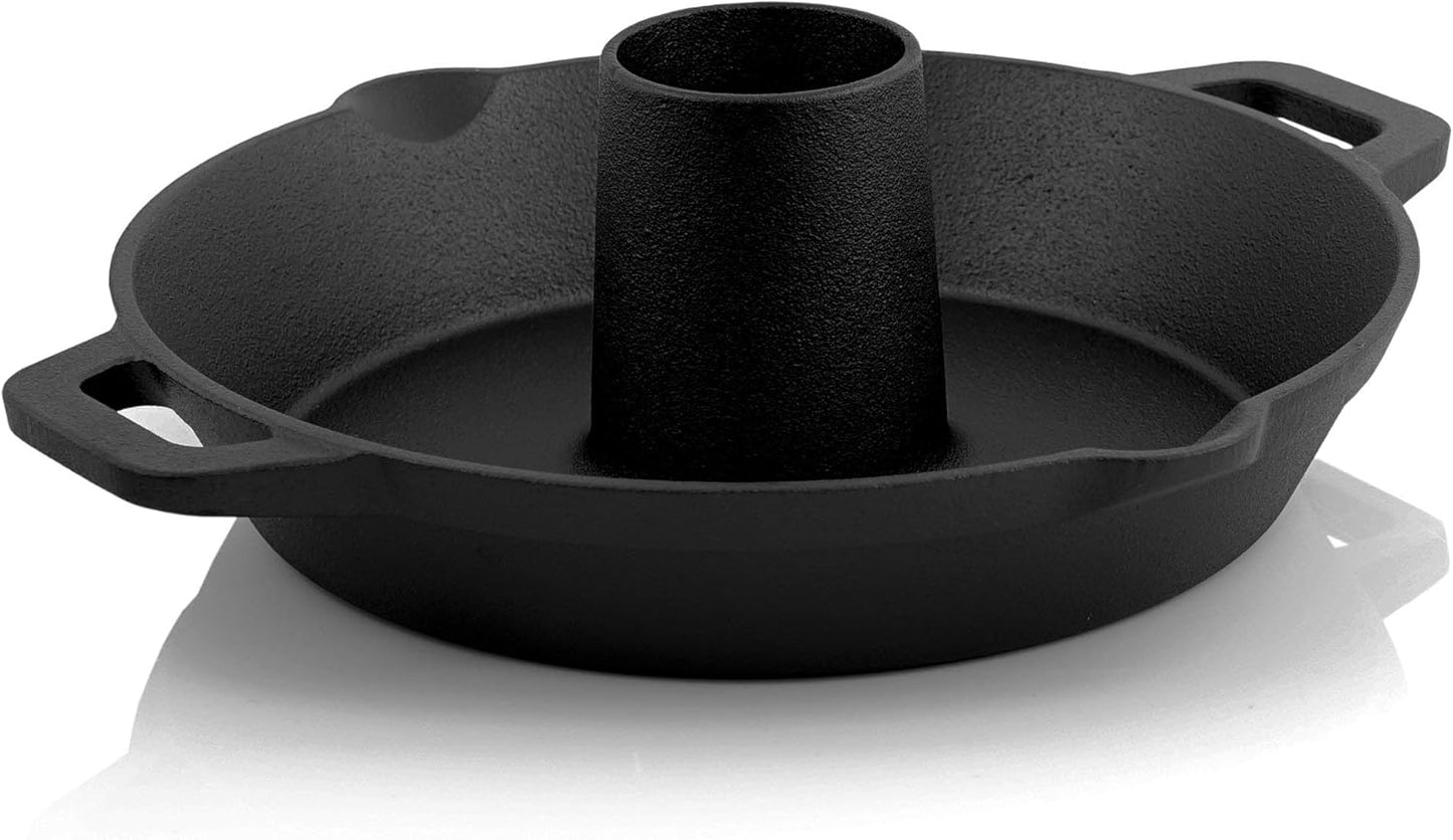Hähnchenbräter mit Aroma-Kegel und Auffangschale
