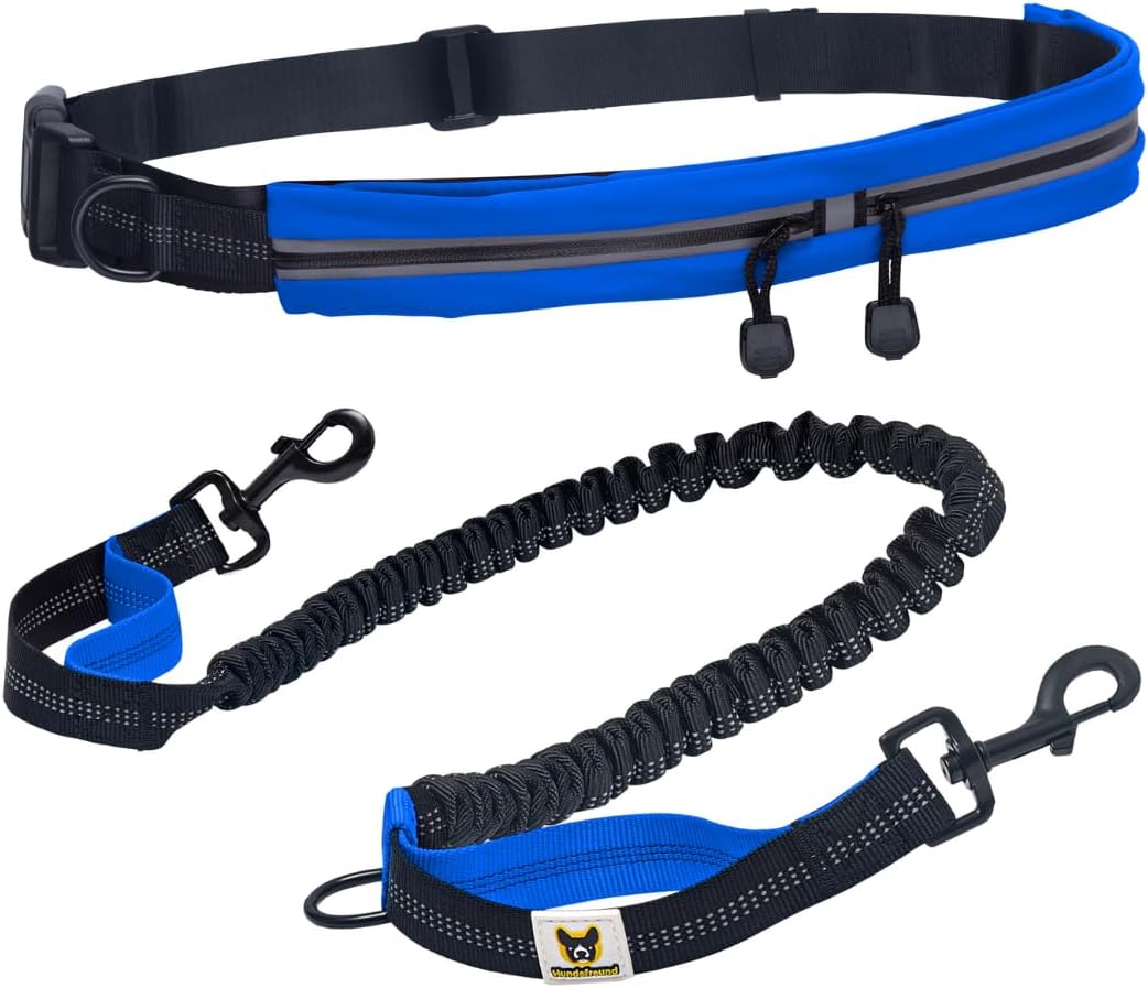 Joggingleine mit Bauchgurt für Hunde