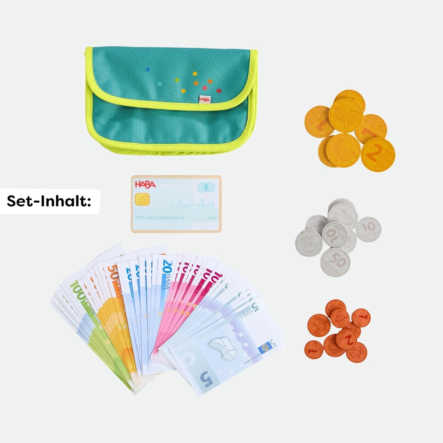 Creative Play Spielgeld mit Geldbörse