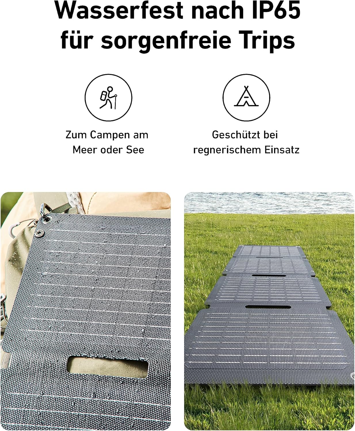 SOLIX PS30 Faltbares Solarpanel, Gray