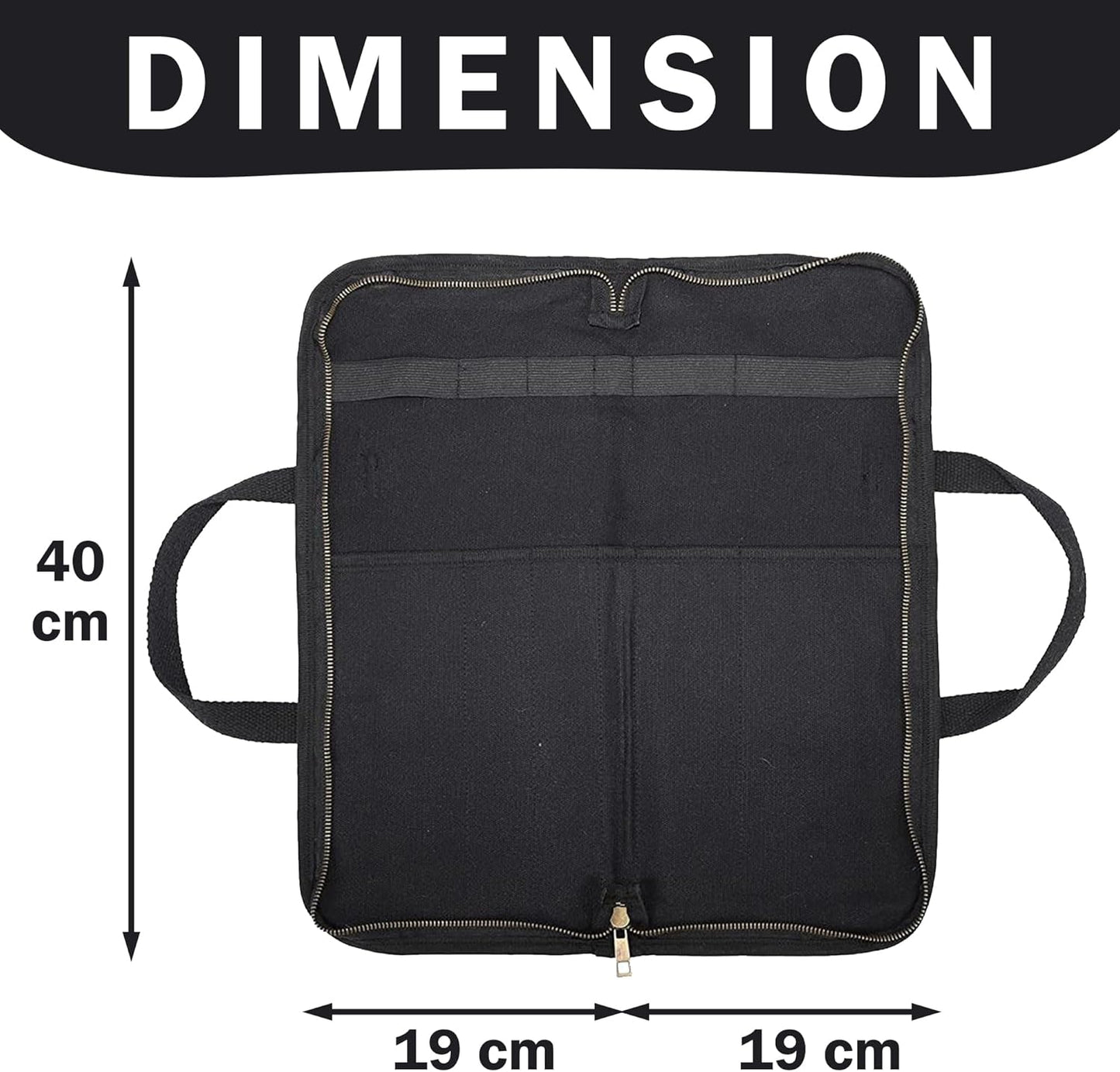 Messertasche, Schwarz