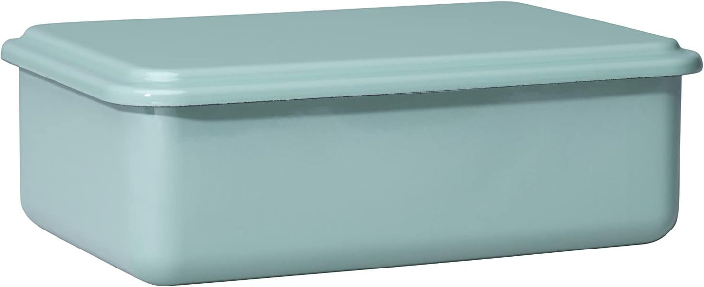 Vorratsbehälter mit Deckel, SERVE + STORE Serie, Salbeigrün