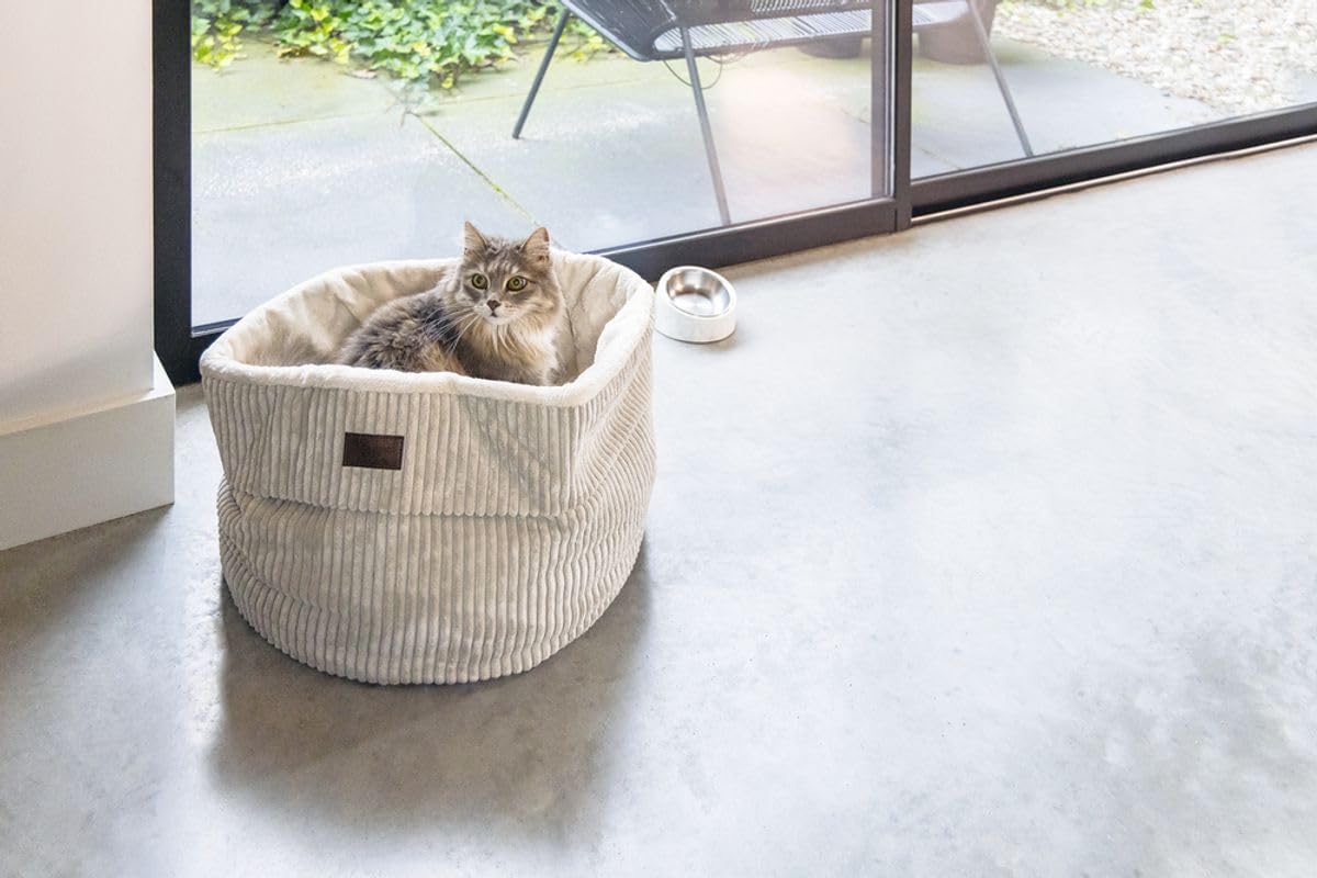 Katzen Korb Ribbed