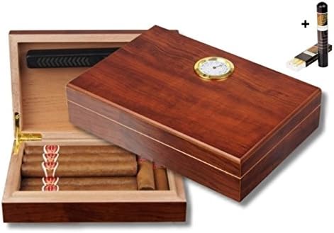 Pocket Humidor Walnut für 12 Zigarren