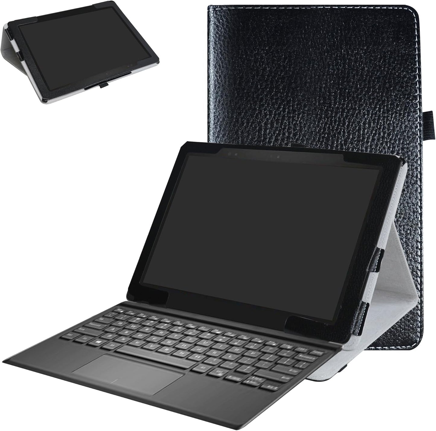 2 in 1 Schutzhülle Laptop, Schwarz