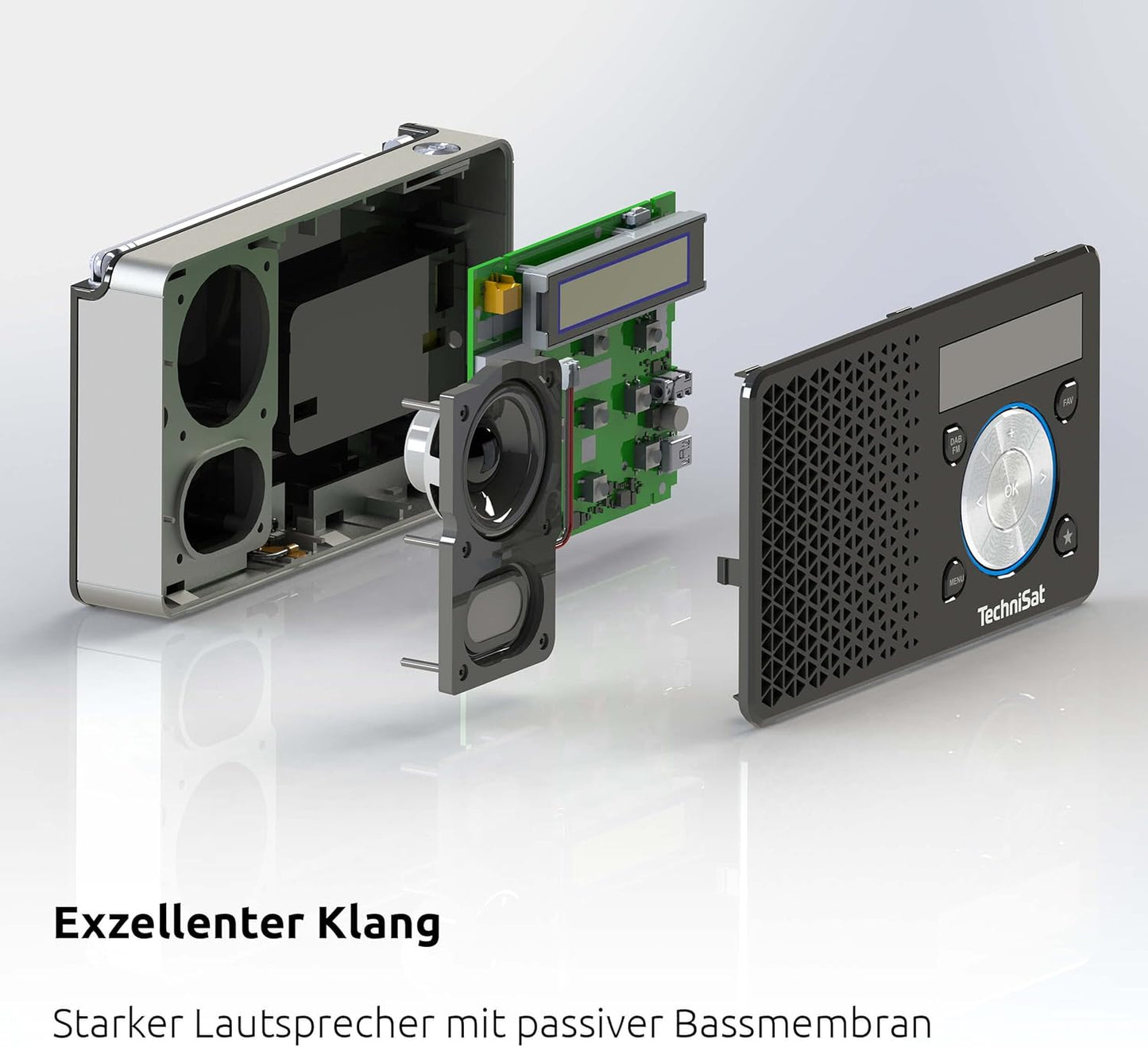 Digitradio 1 - Tragbares DAB+ Radio, Single