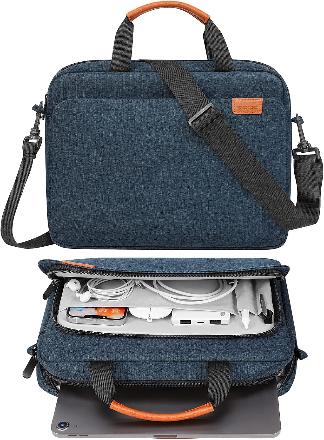 Tablet-Schutztasche mit Schultergurt (12.9 Zoll), 12.9 Indigo