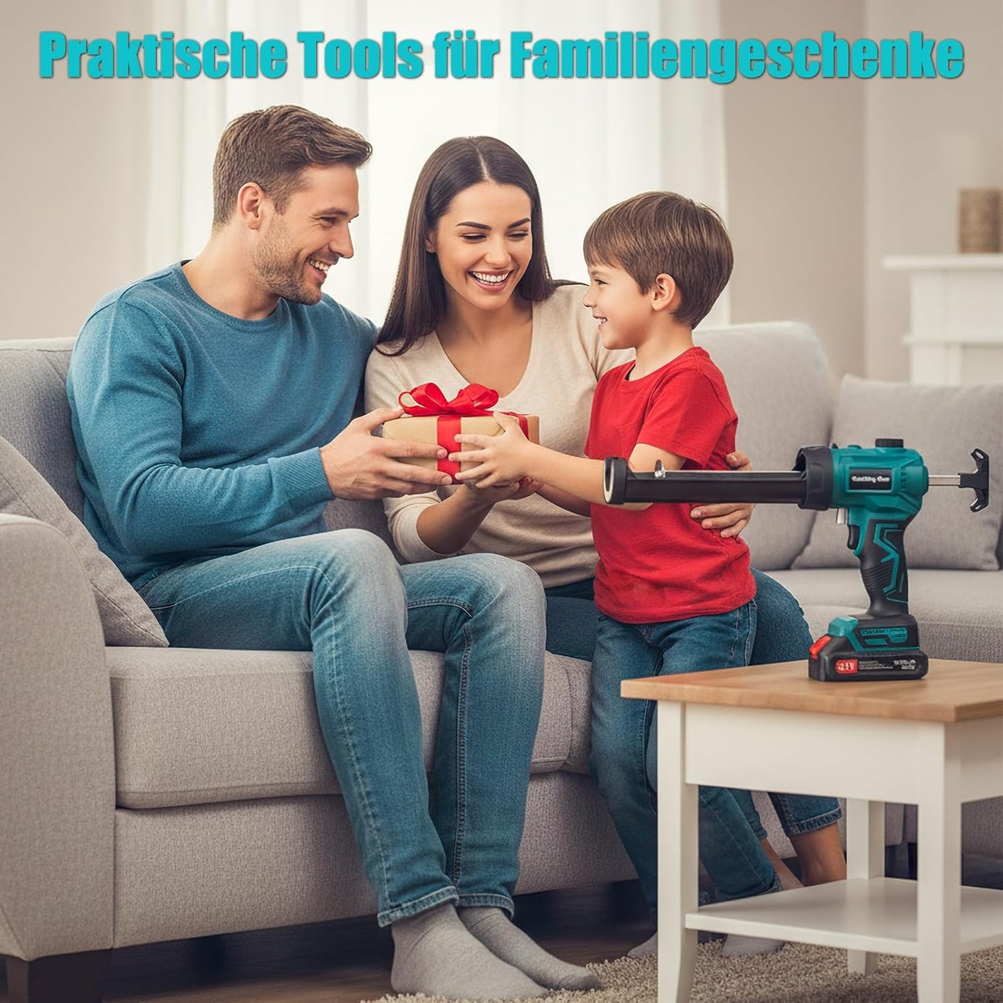 Akku-Kartuschenpresse mit LED-Licht