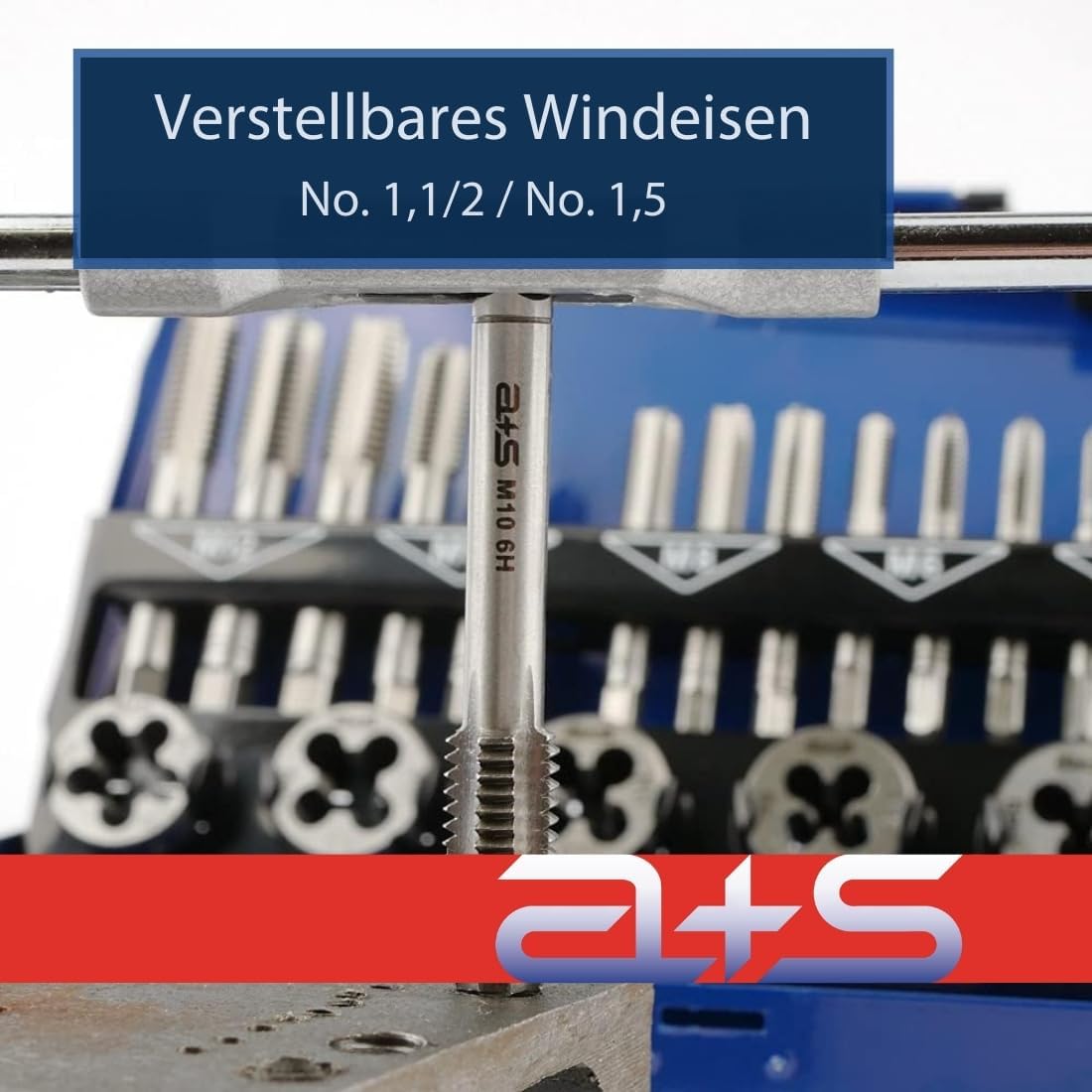Gewindeschneid-Satz 32-teilig, 32-teilig