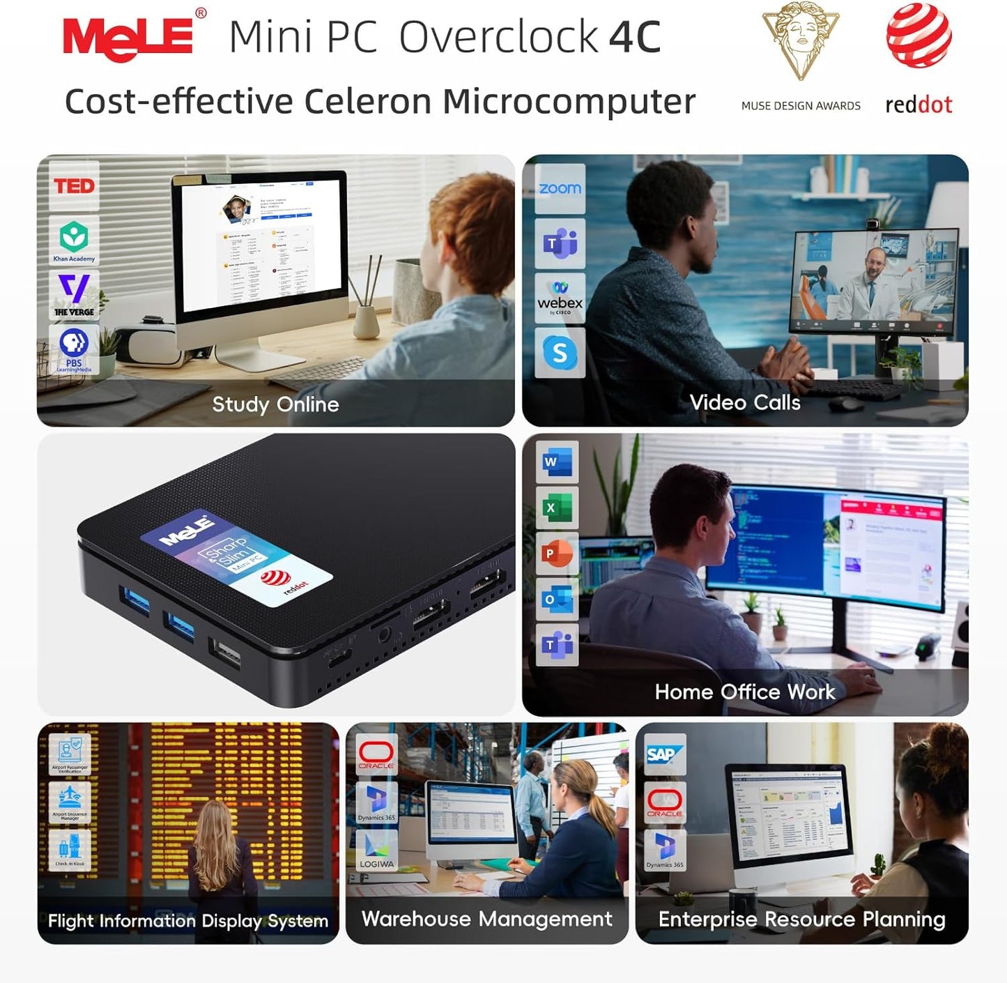 Mini-PC Overclock4C N300, Overclock4C N300 16GB 512GB