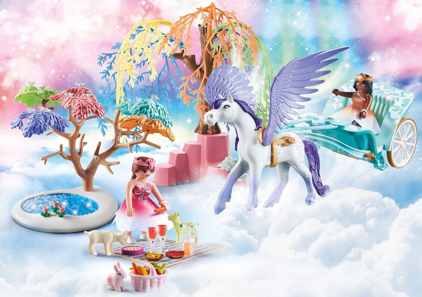 71246 Picknick mit Pegasuskutsche, Konstruktionsspielzeug
