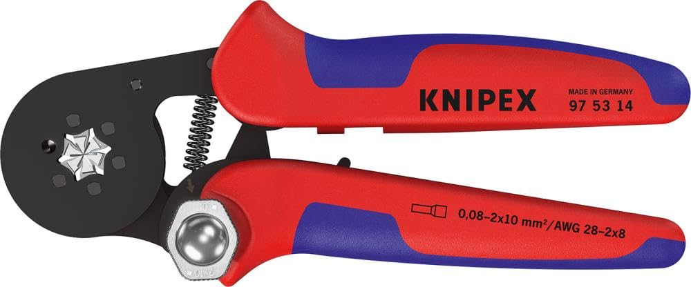 Selbsteinstellende Crimpzange für Aderendhülsen, Hexagonal-Crimp automatisch Standardverpackung