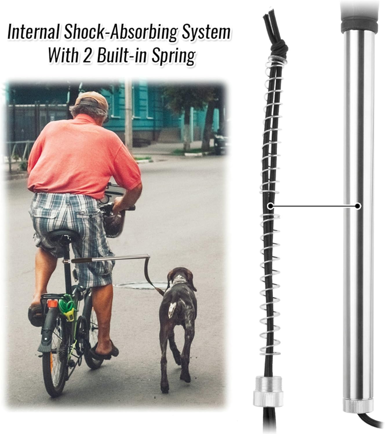 Fahrradstange für Hunde
