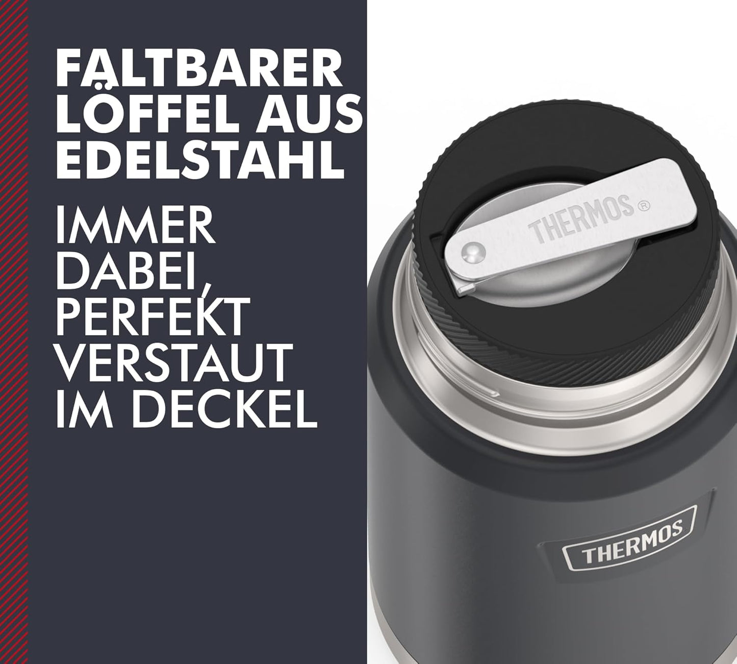 Thermos Stainless King, 710 ml Dunkelgrau / Graphite Mat
