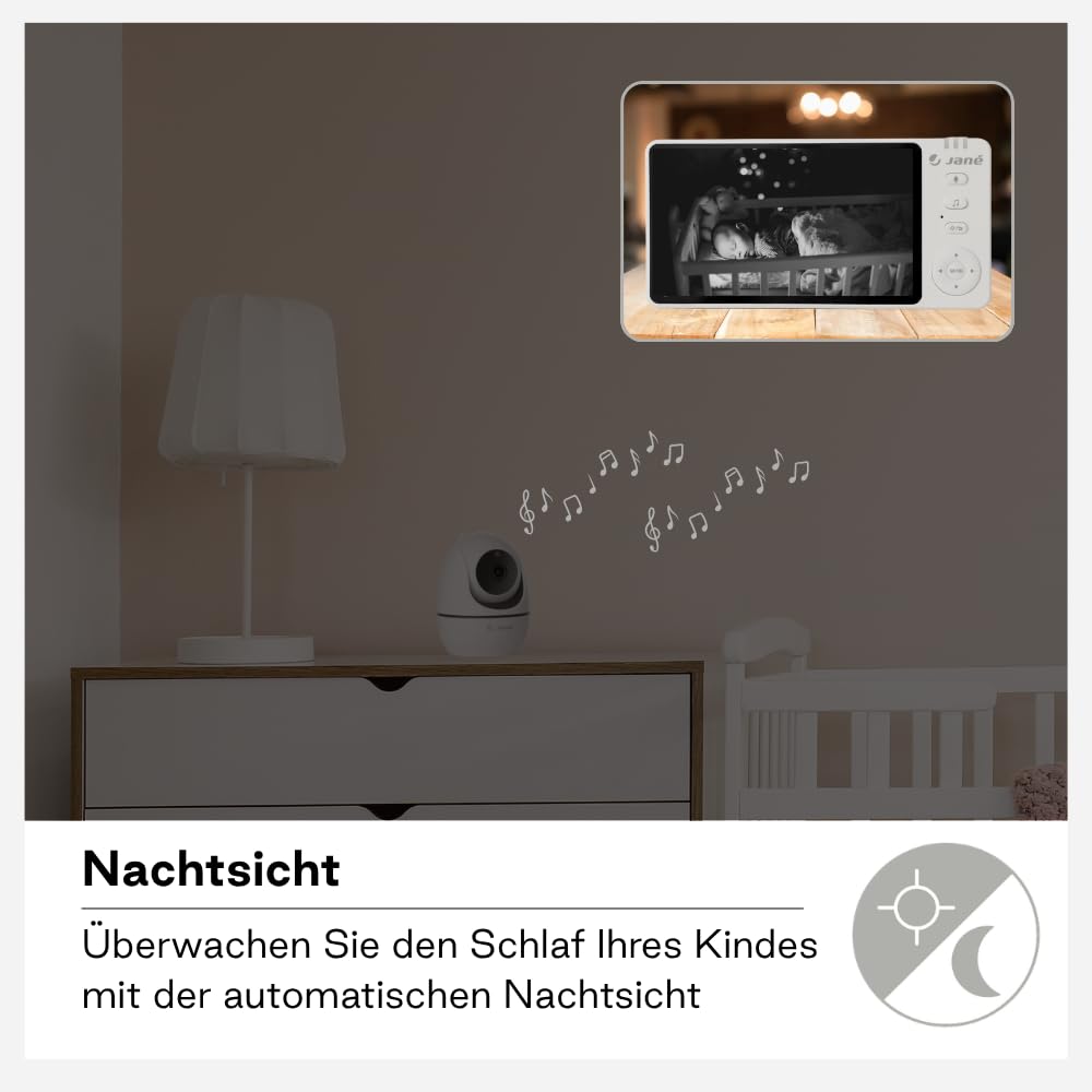 Eye Pro Baby-Monitor mit rotierender Kamera