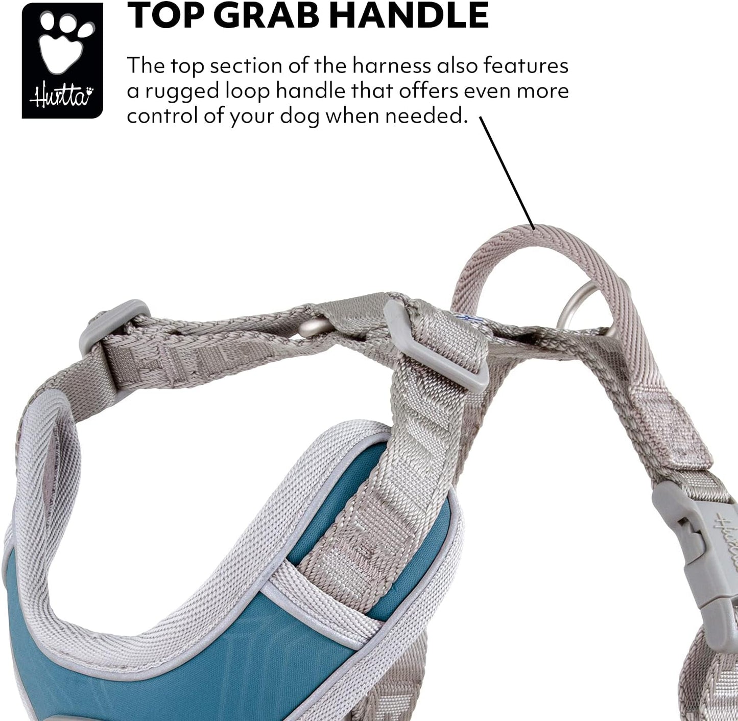 Geschirr Venture No-Pull, 45-60 cm Bilberry