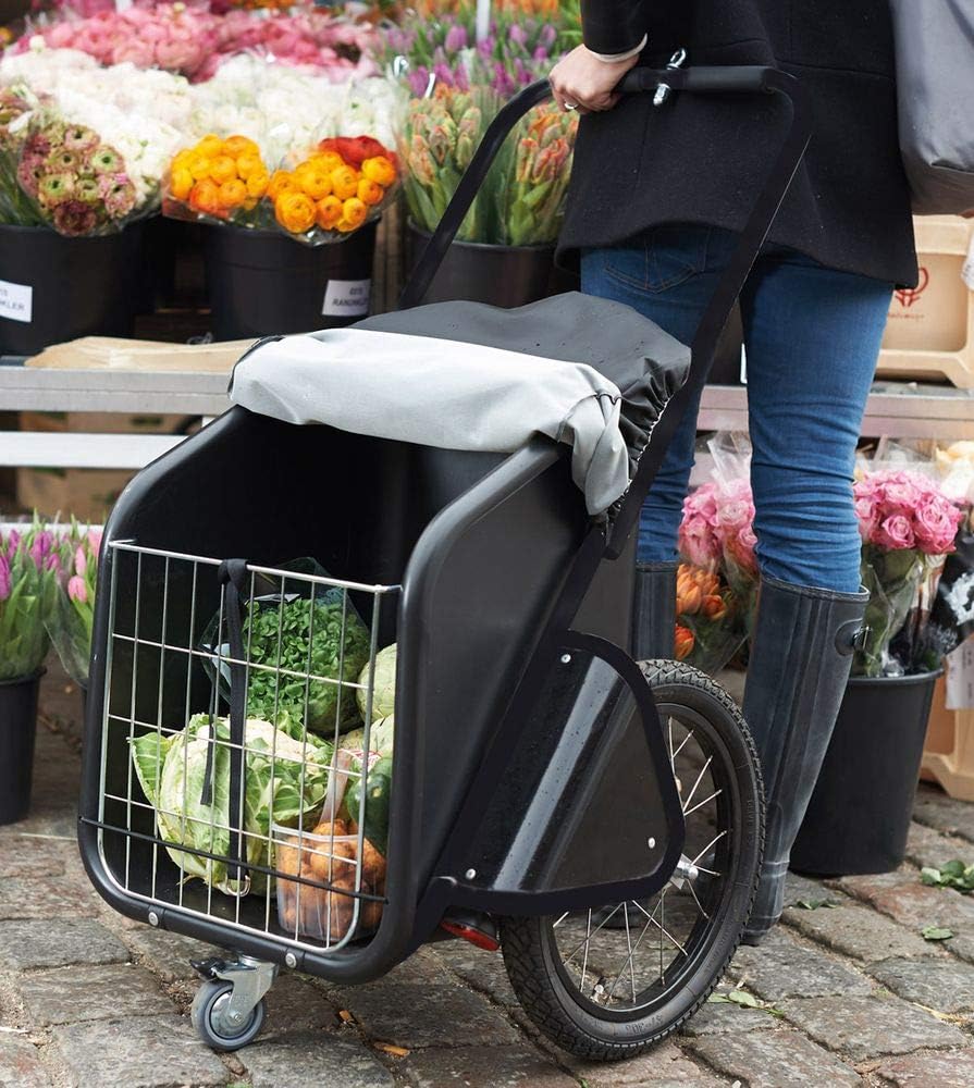 Donkey Transportanhänger für Fahrräder, Schwarz
