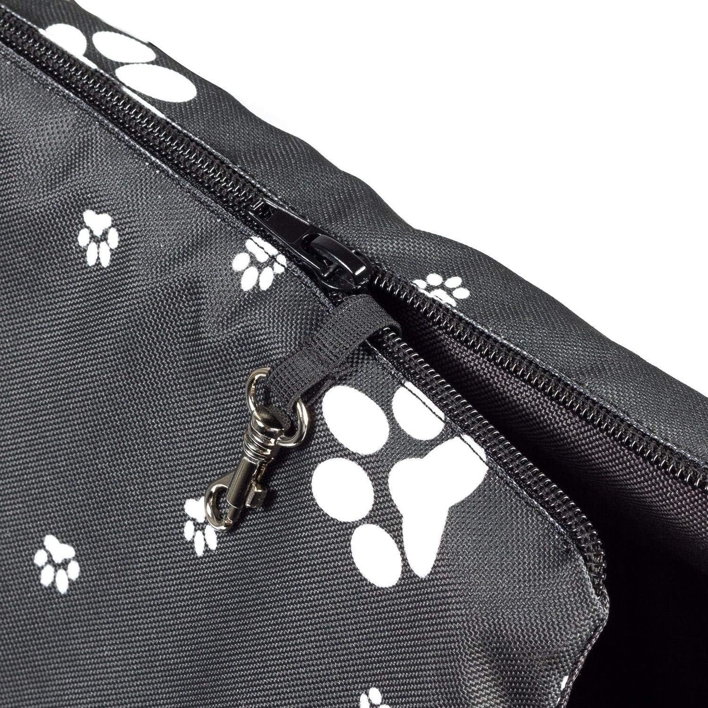 Tragetasche für kleine Haustiere bis 5 kg, L 34 x B 22 x H 26 cm Schwarz