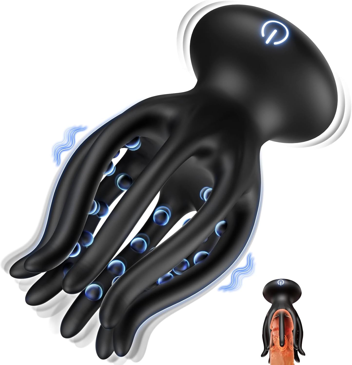 Oktopus Vibrator mit 10 Modi, Oktopusform
