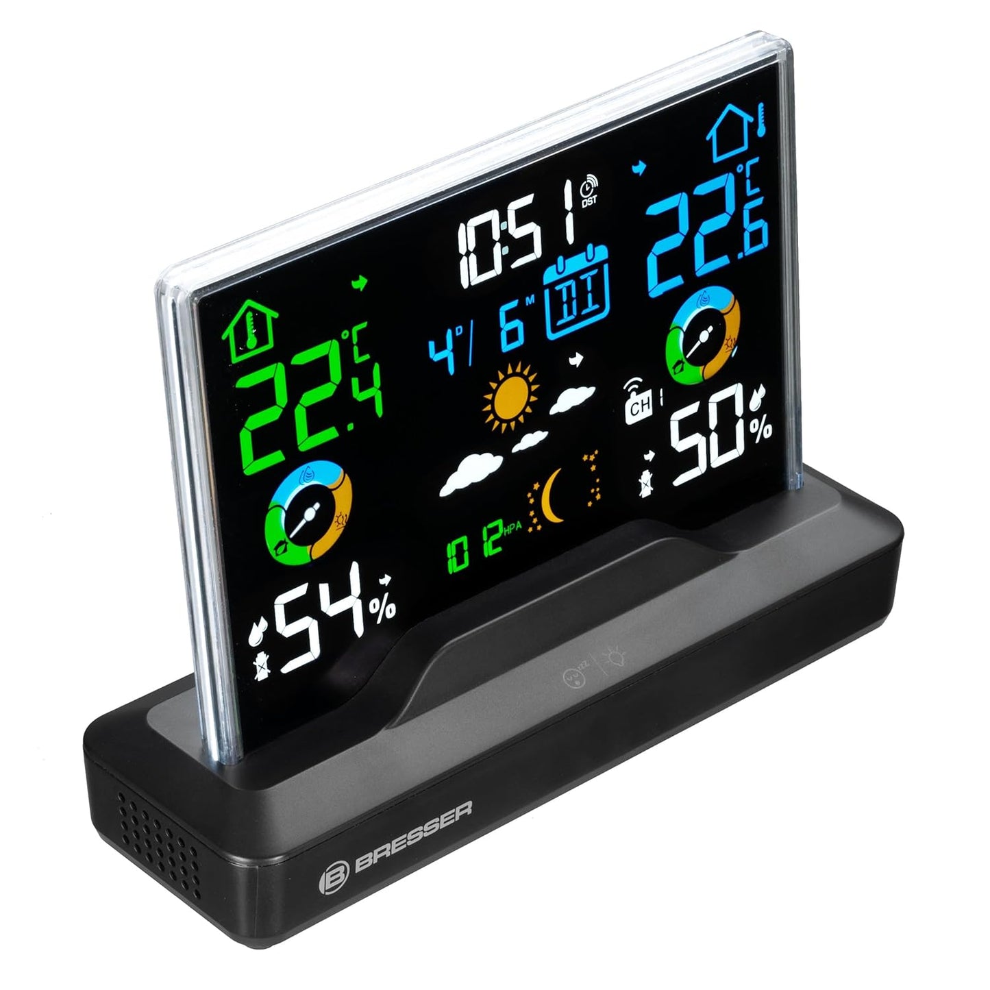 Funk-Farbwetterstation mit Aussensensor