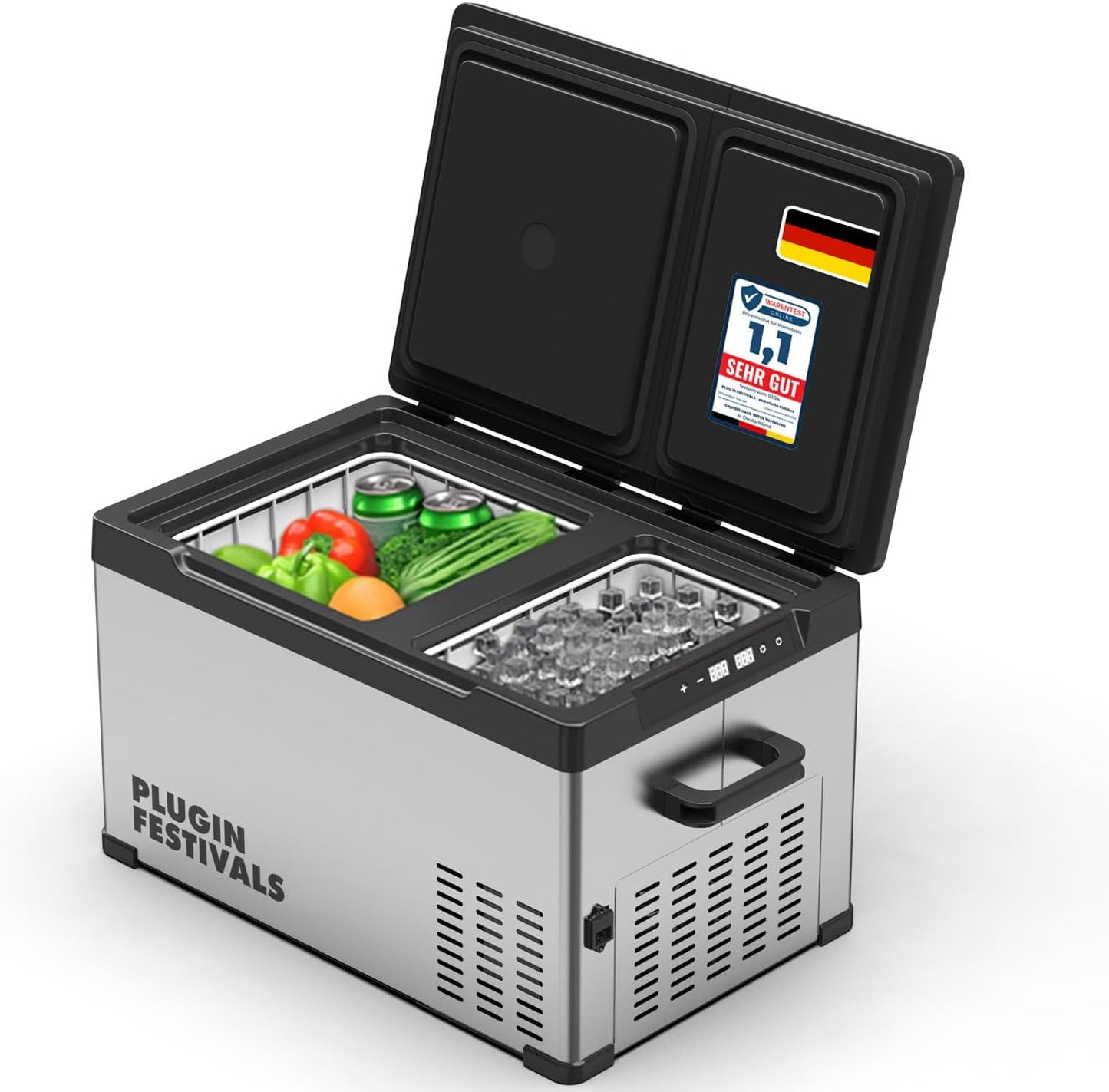 Icecube Dual 25 Elektrische Kühlbox mit App-Steuerung, 23 LITER