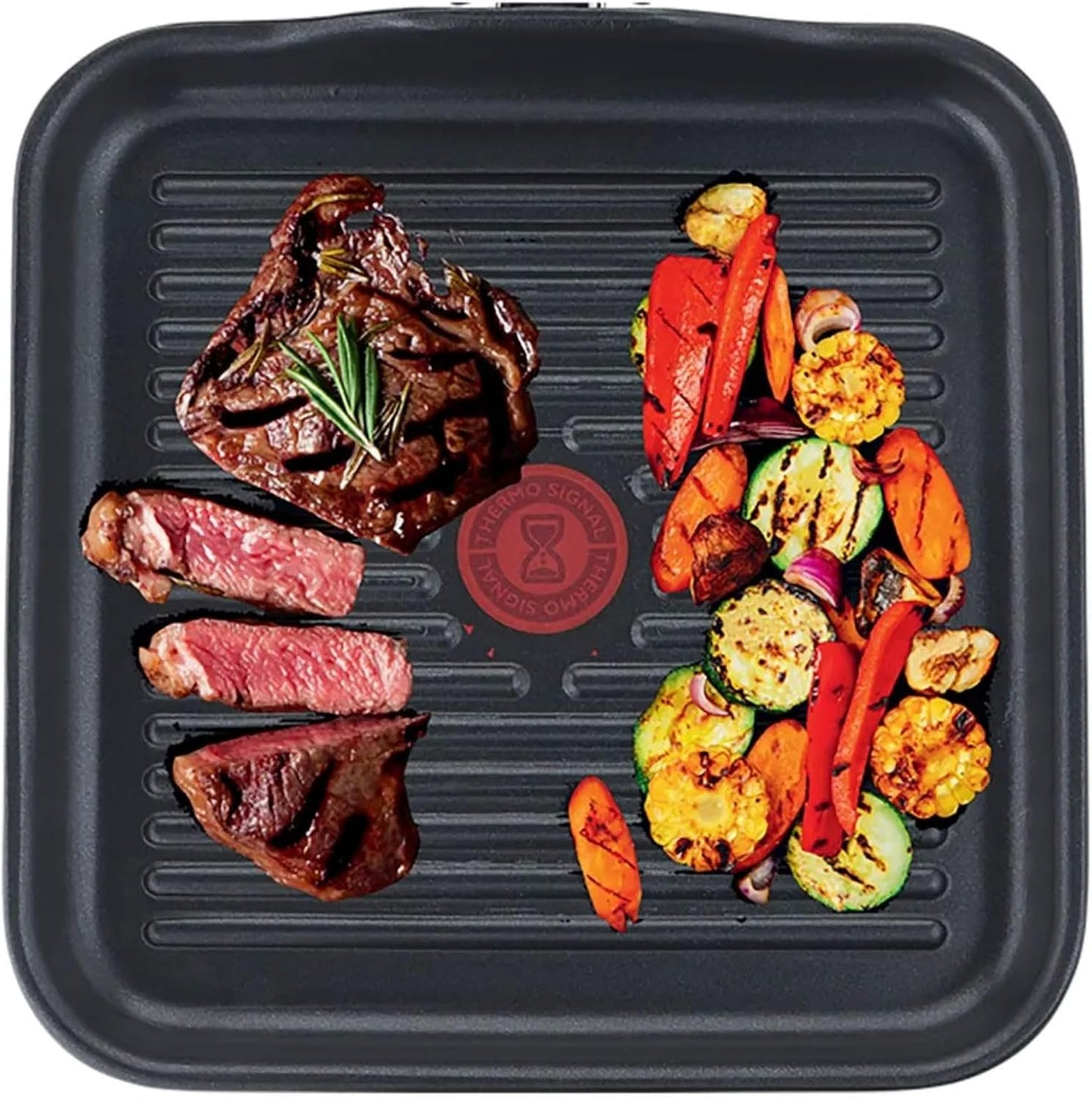 Grillpfanne mit Thermo-Spot-Indikator