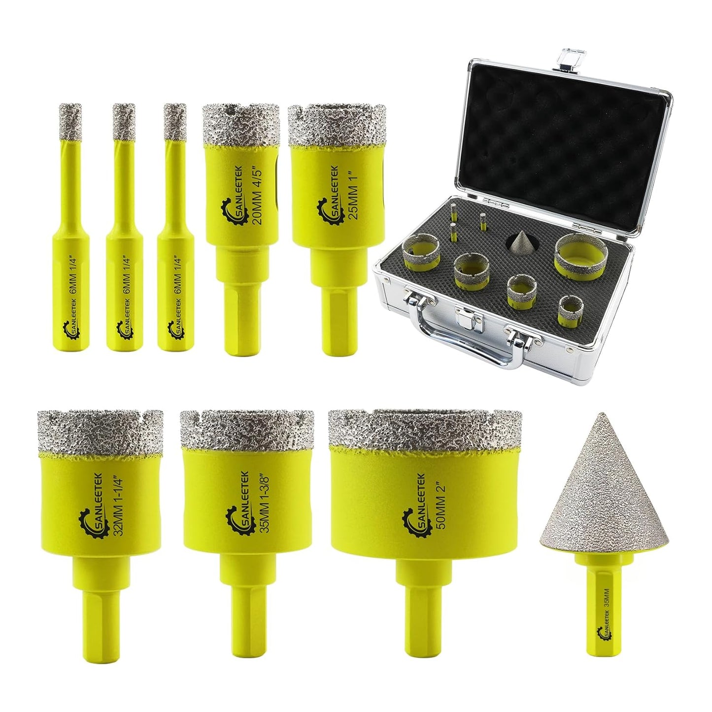 9-teiliges Fliesenbohrer Set, BOX7