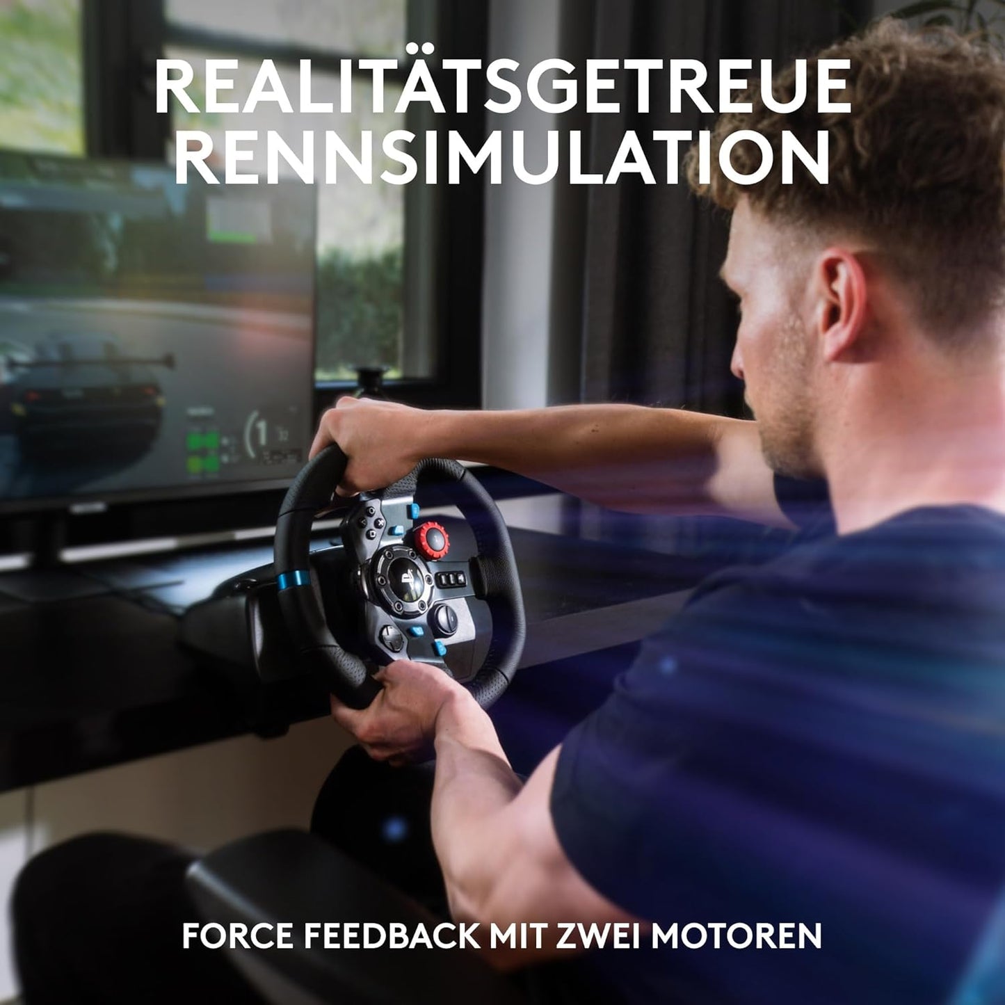 G29 SE Rennlenkrad mit Pedalen und Schalthebel-Set